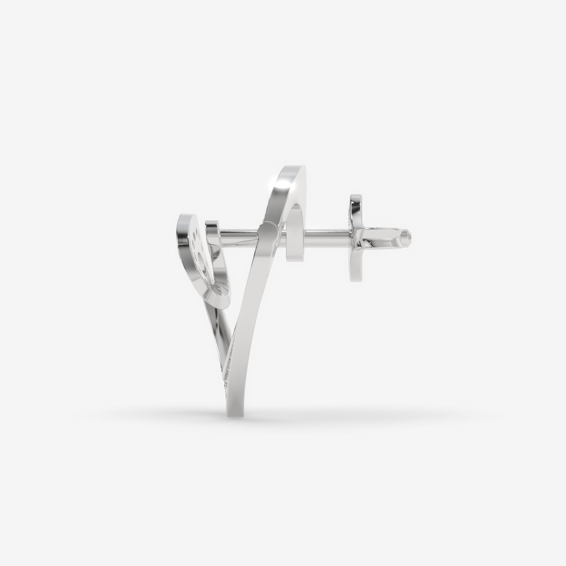 The Heartbeat Stud Earrings
