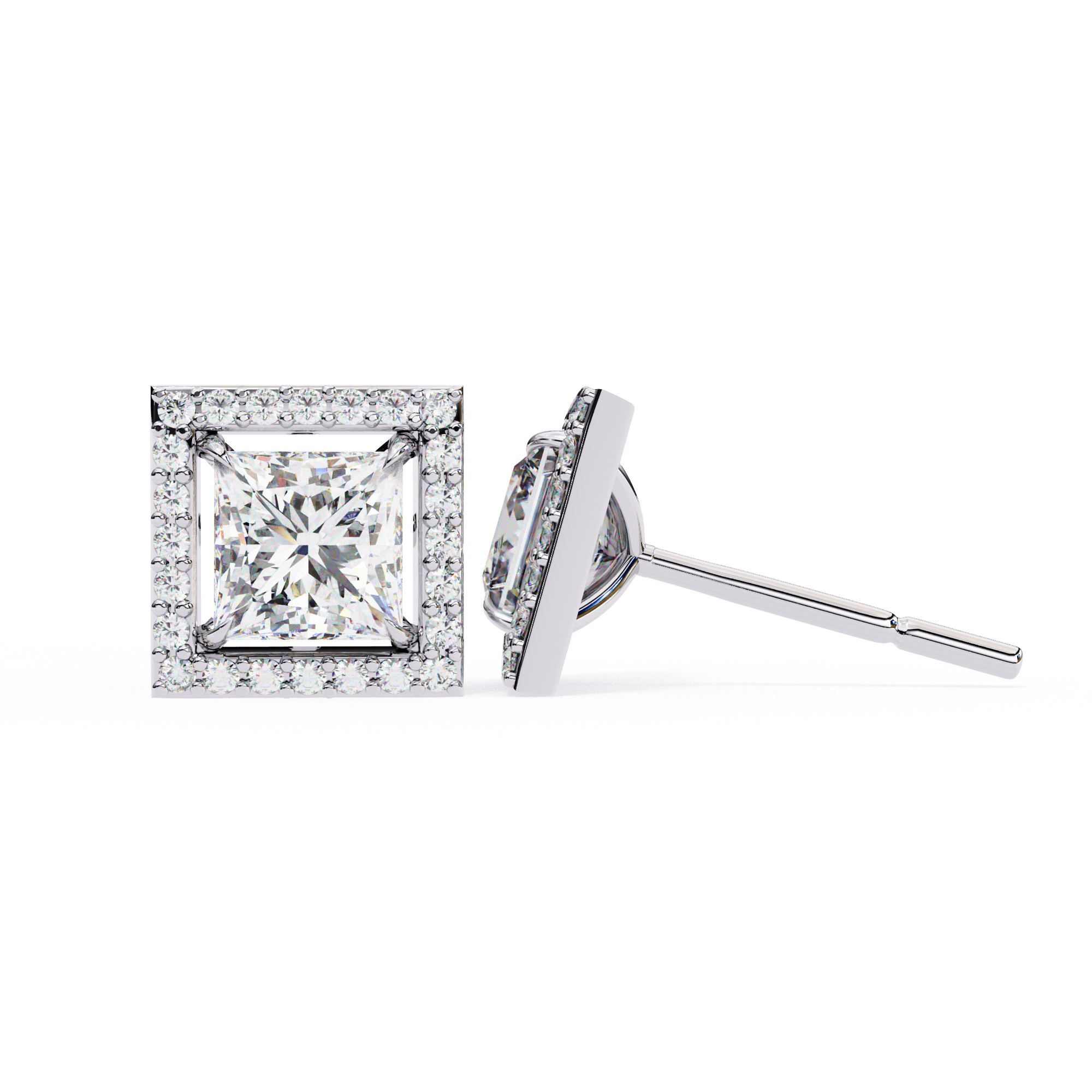 Logan Solitaire Earring