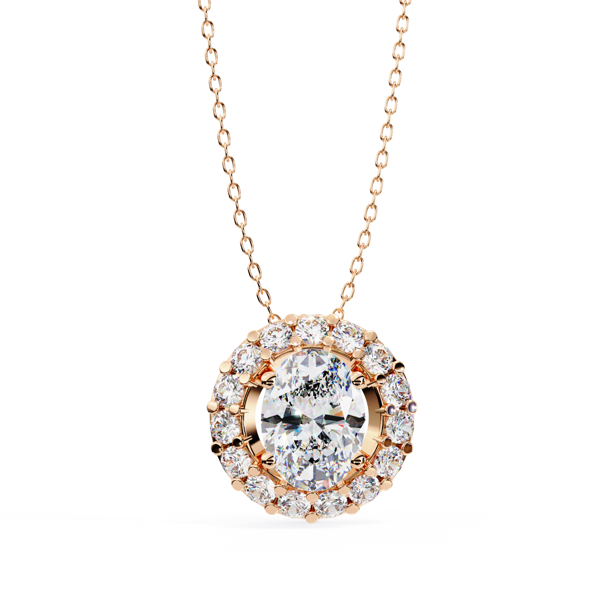 Avery Solitaire Pendant