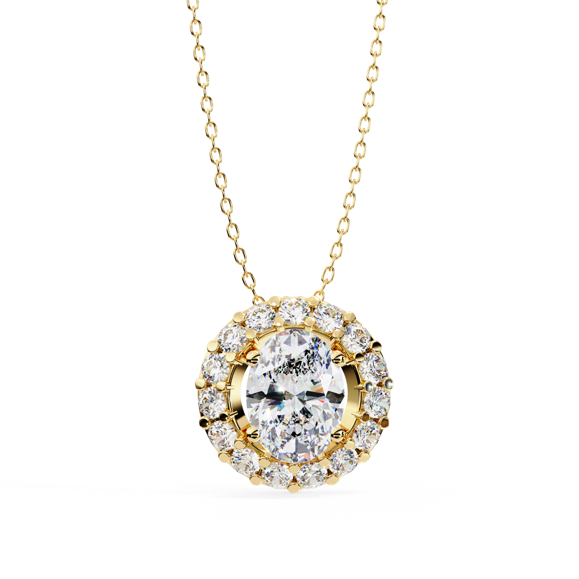 Avery Solitaire Pendant