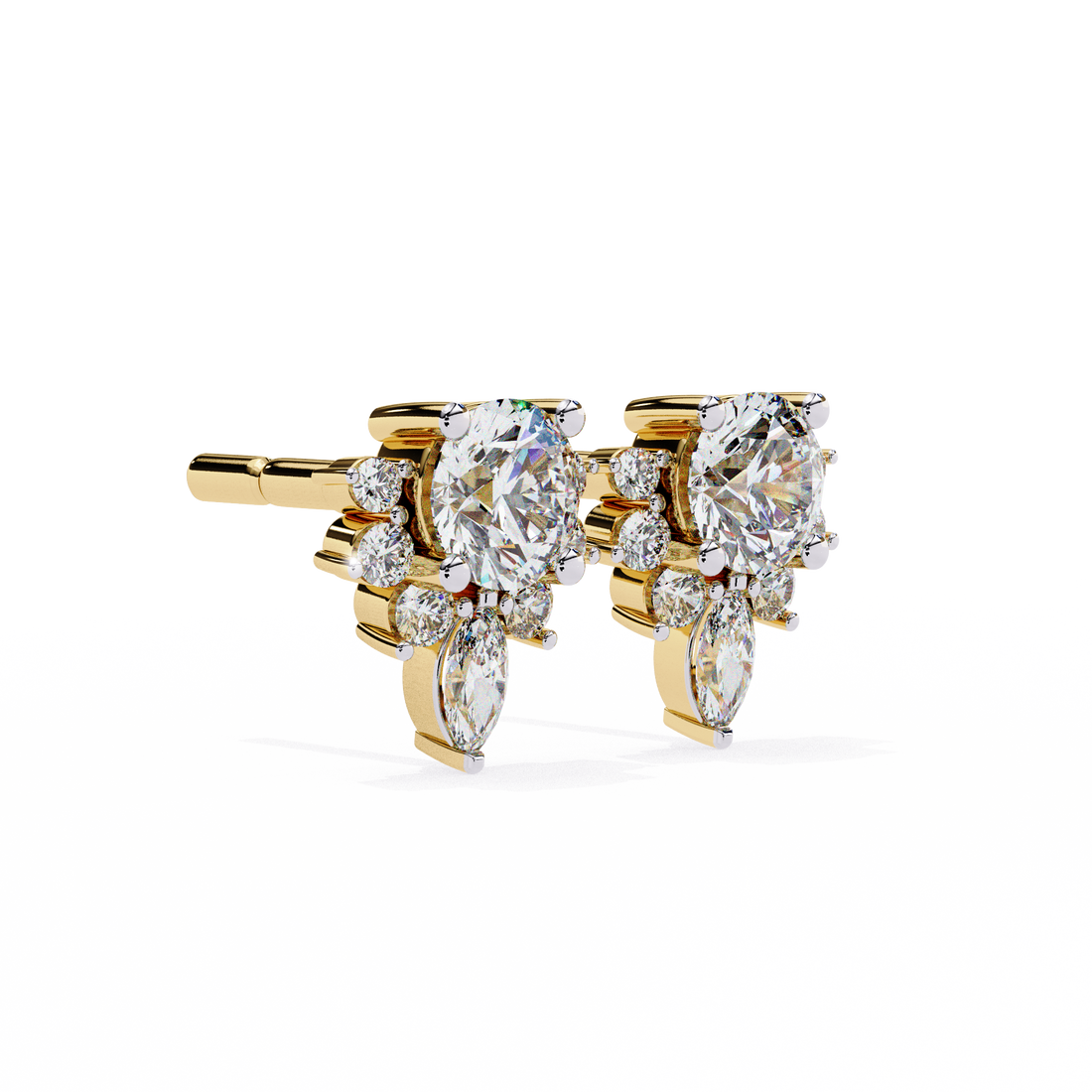 Erin Solitaire Earring