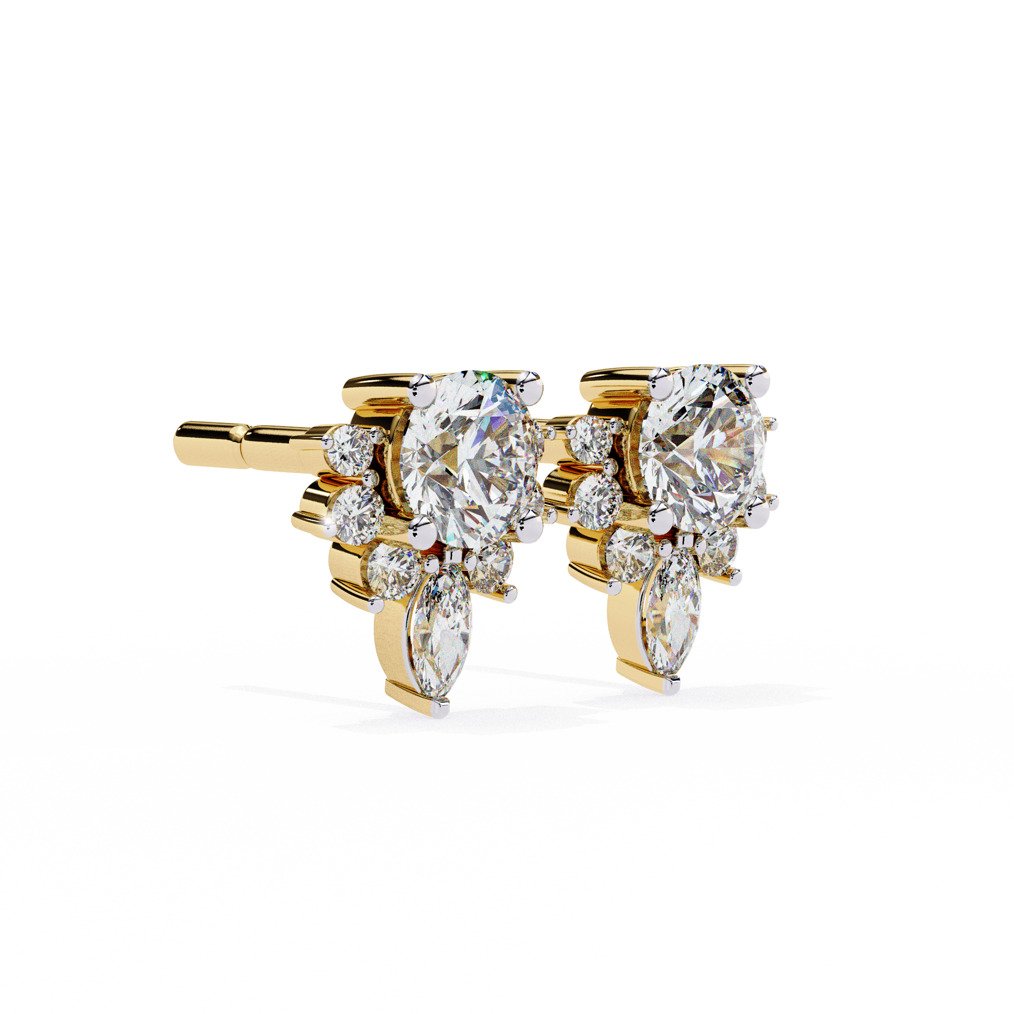 Erin Solitaire Earring