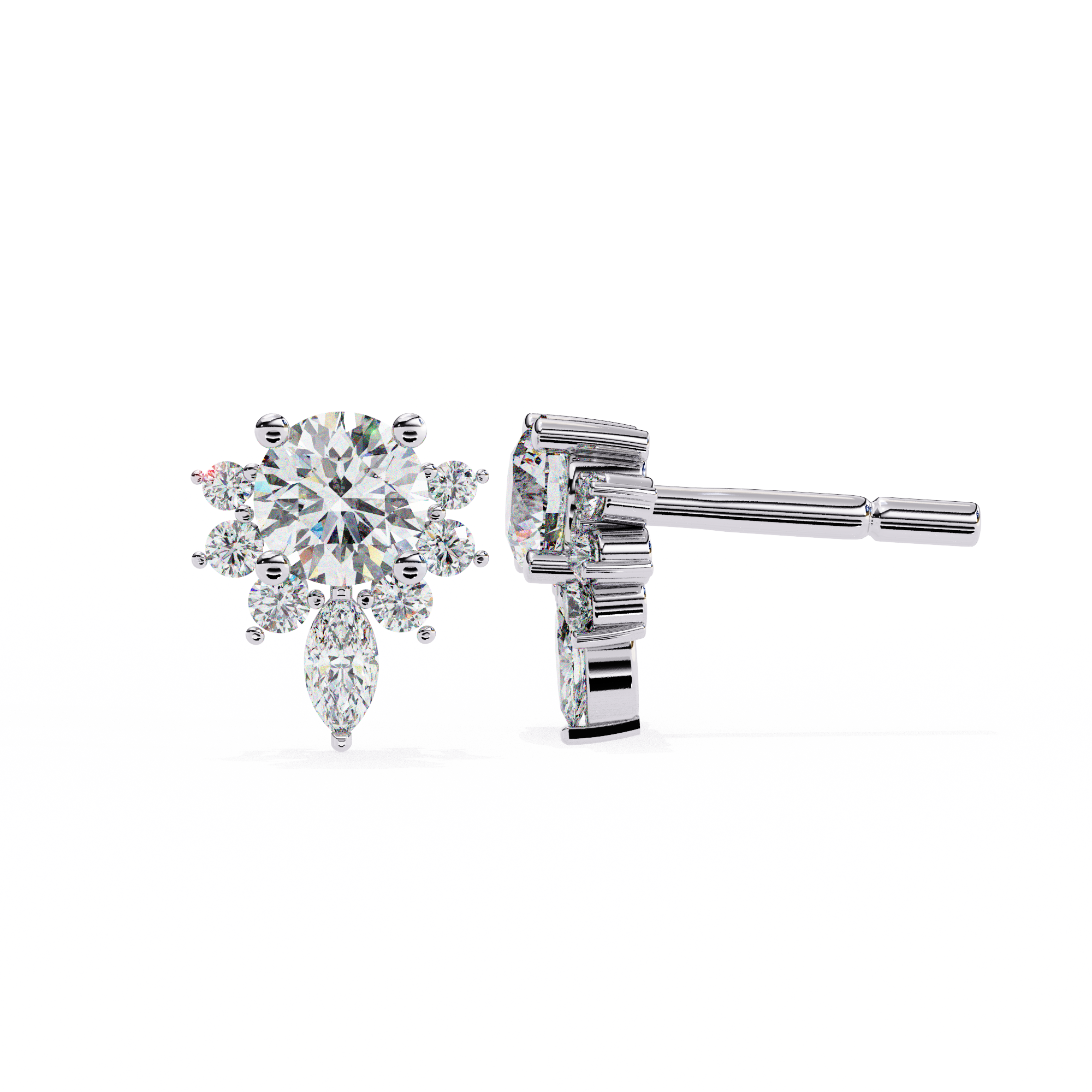 Erin Solitaire Earring