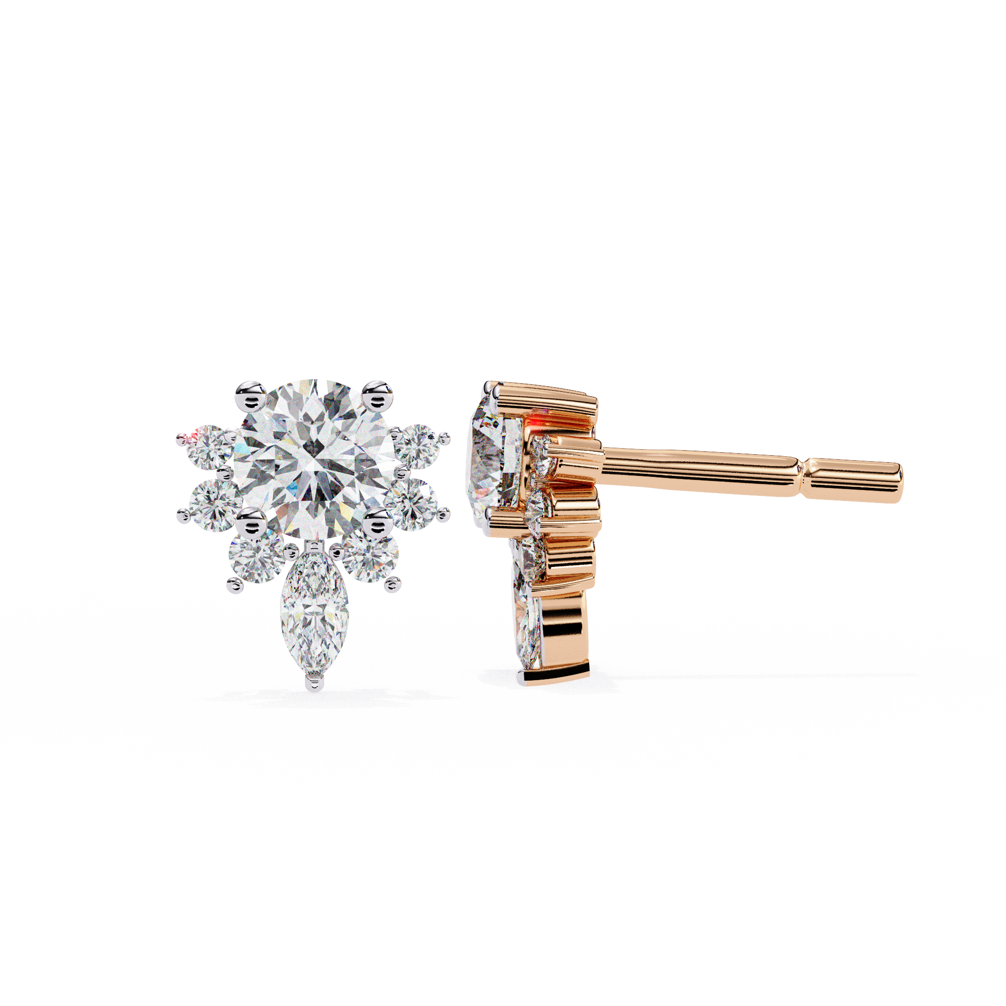 Erin Solitaire Earring
