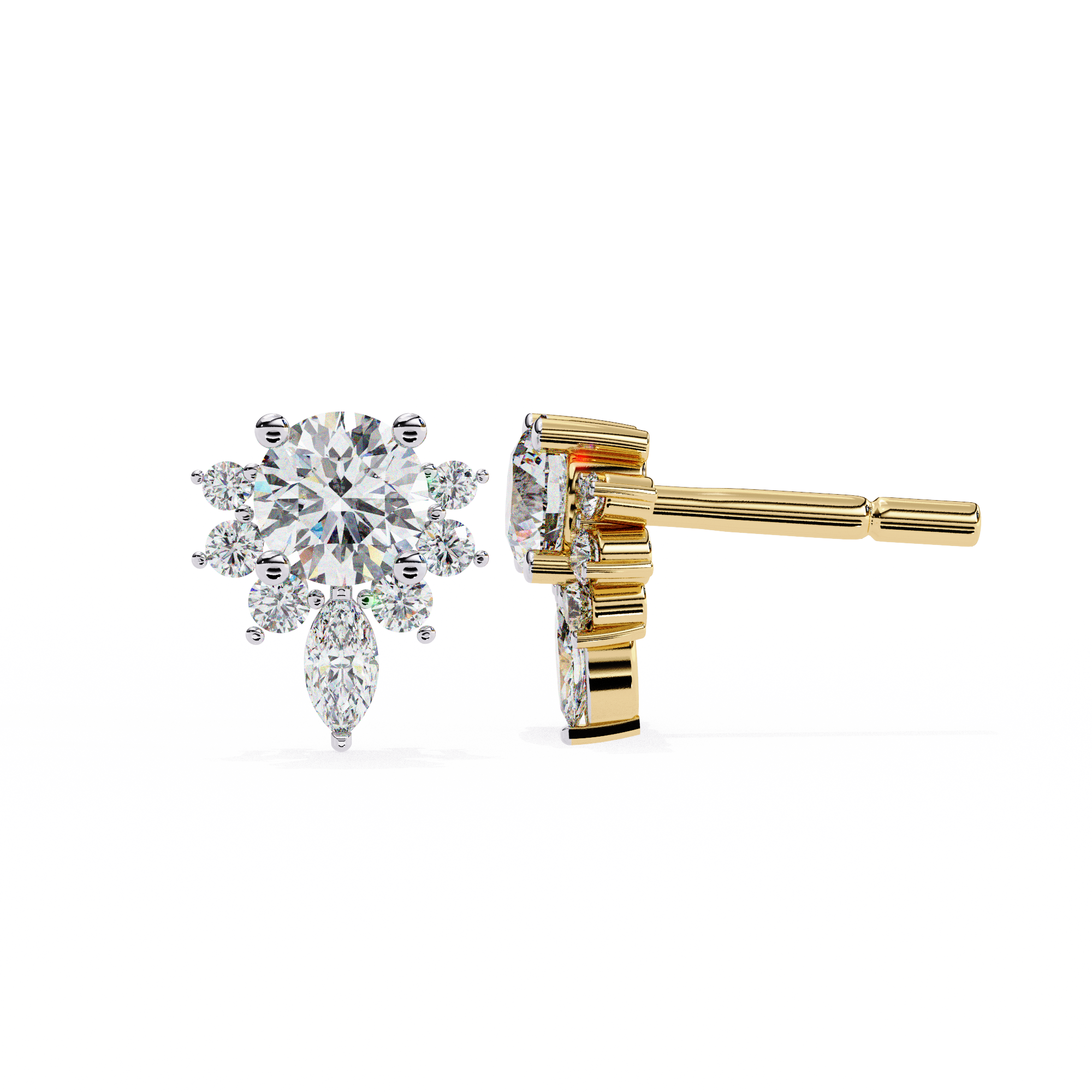 Erin Solitaire Earring