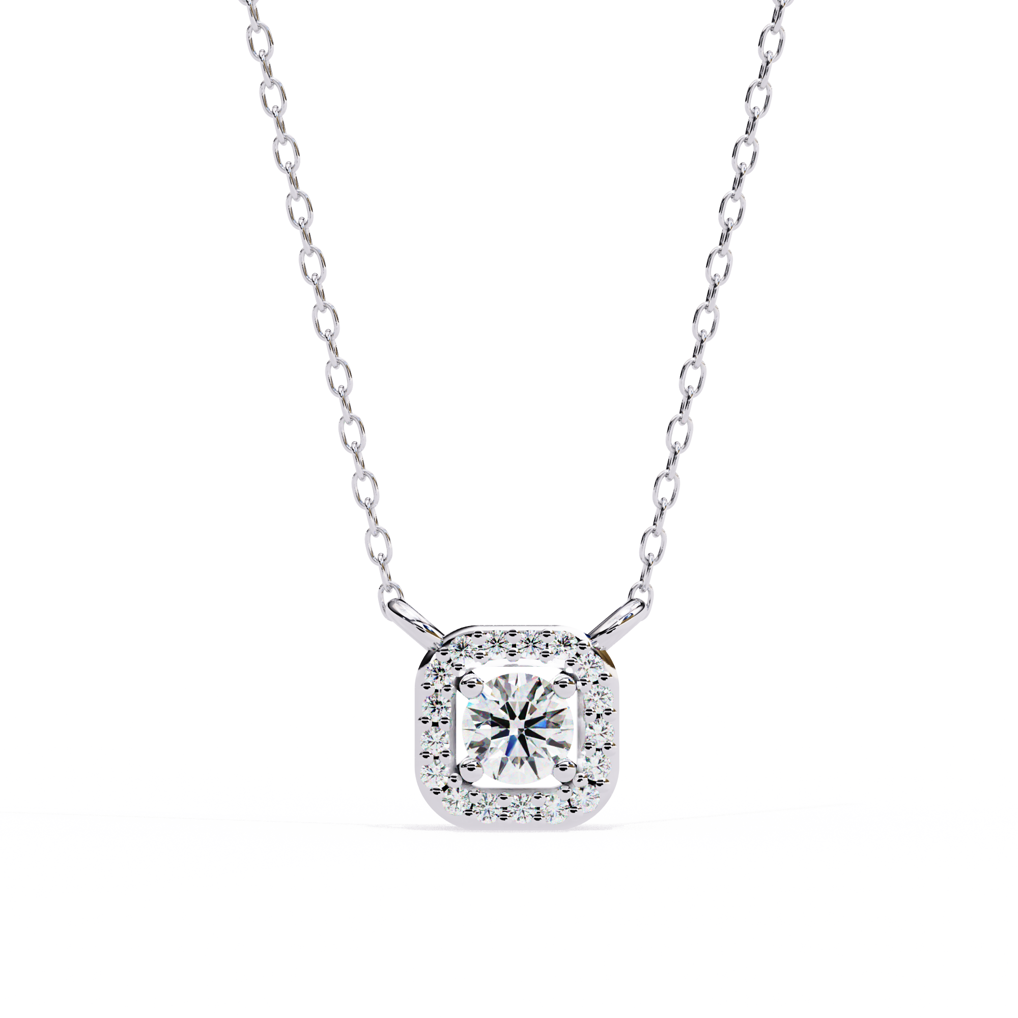 Caroline Solitaire Pendant