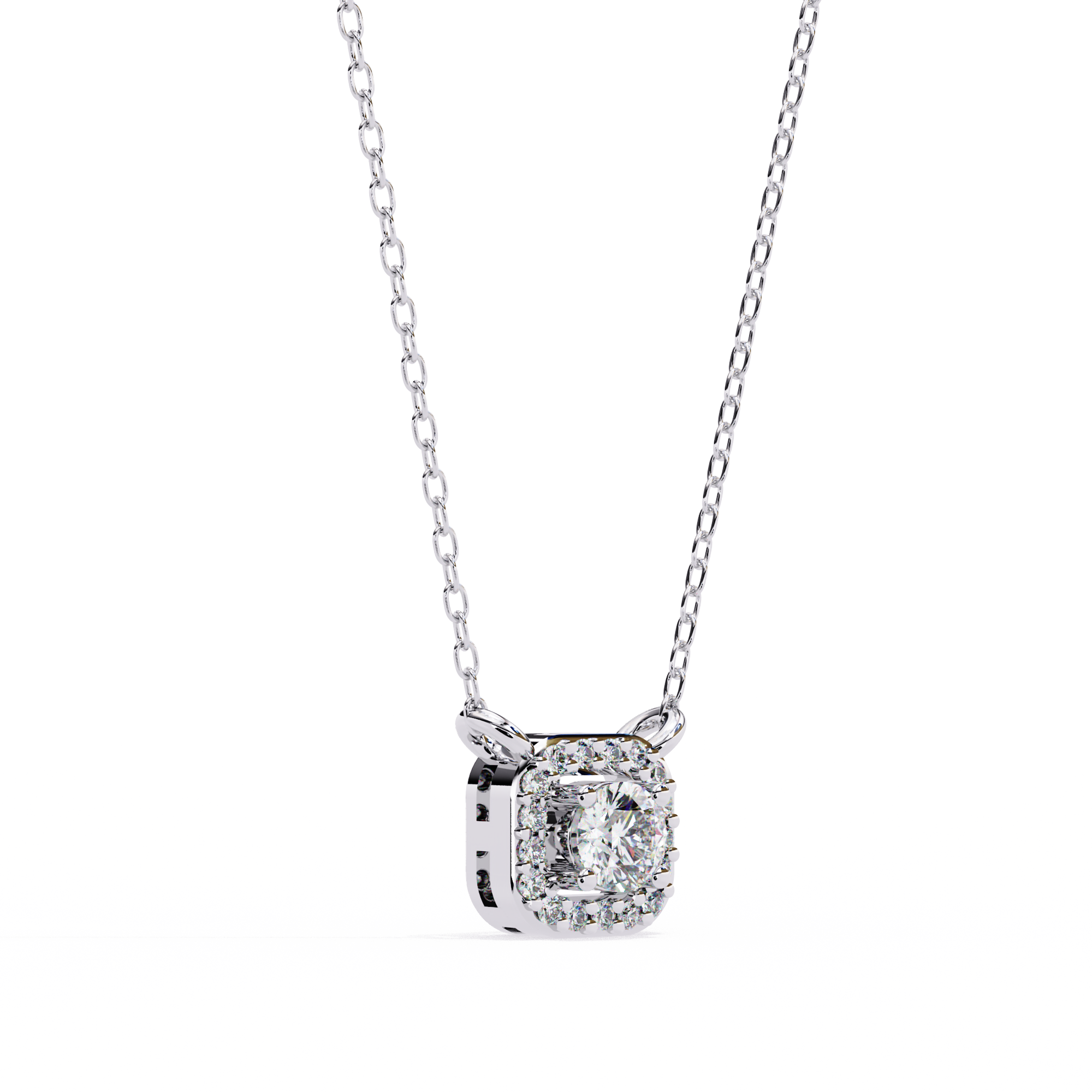 Caroline Solitaire Pendant