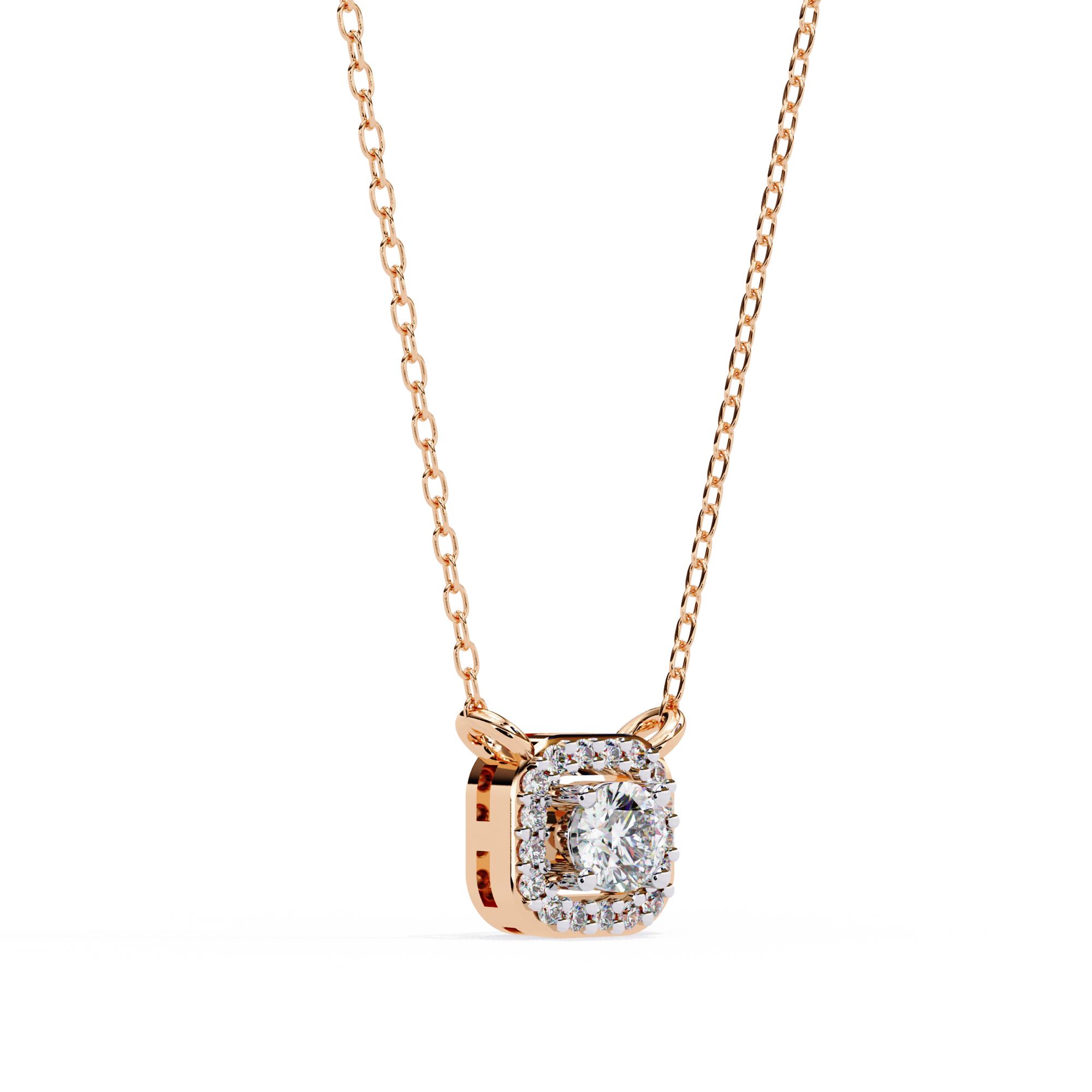 Caroline Solitaire Pendant