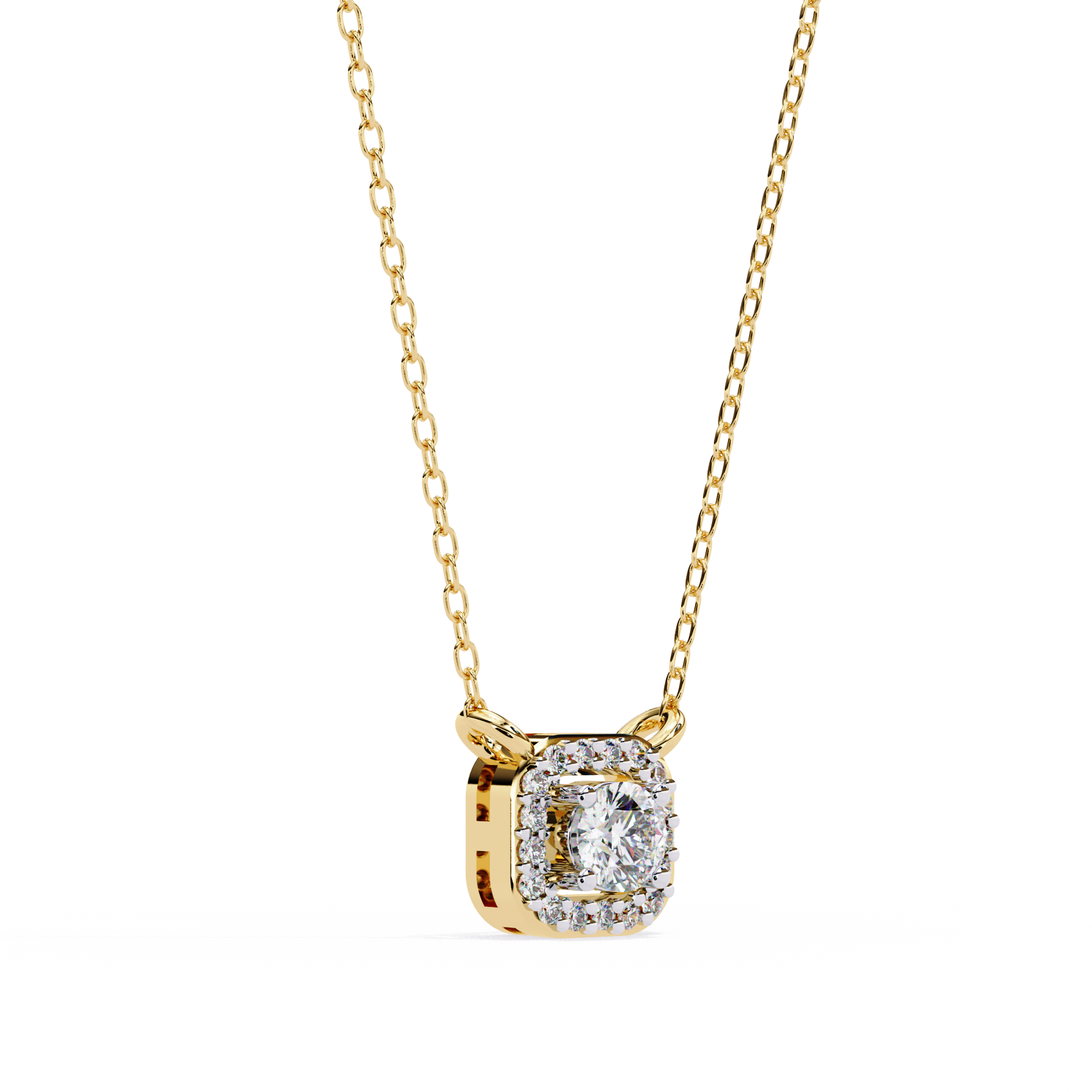 Caroline Solitaire Pendant