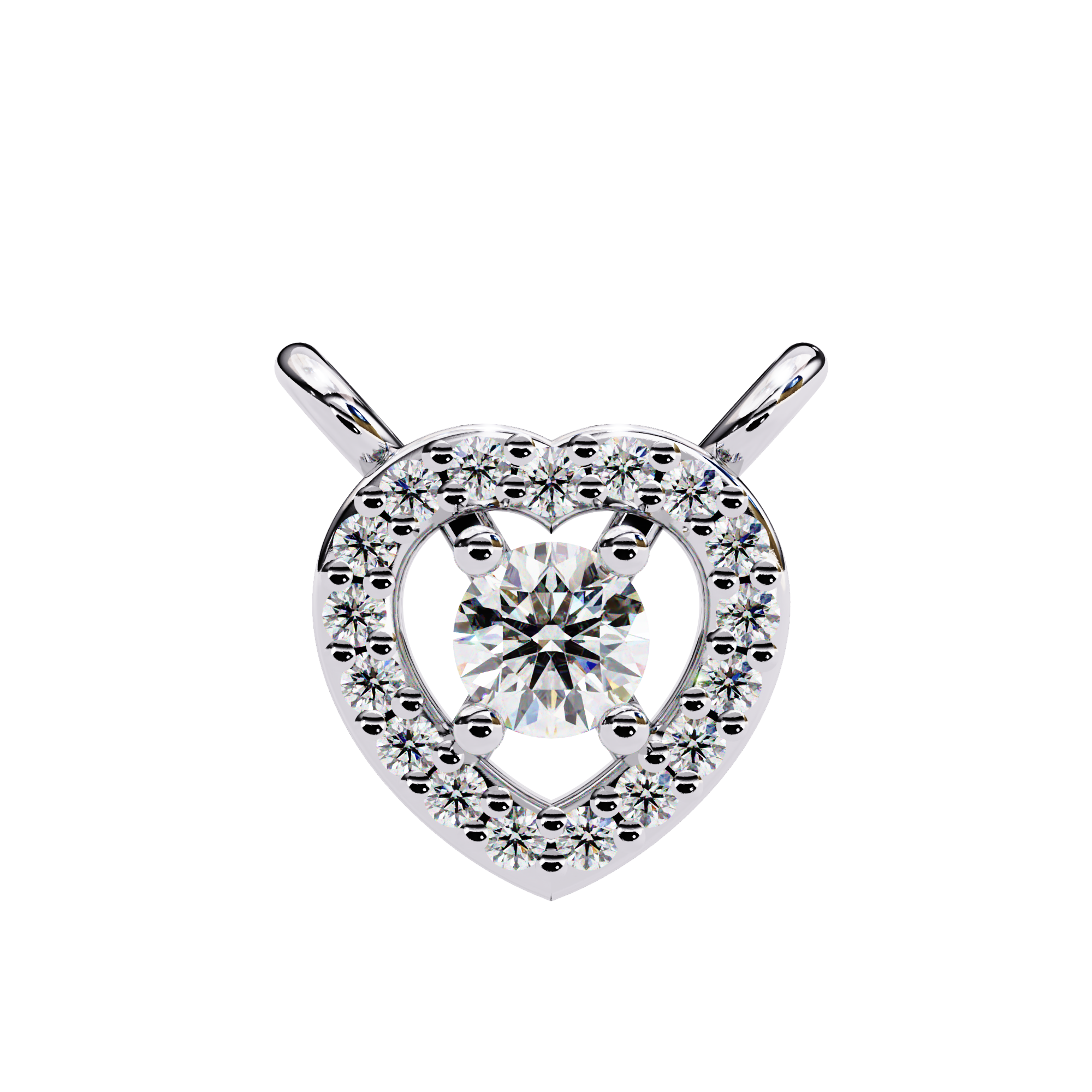 Charlotte Solitaire Pendant