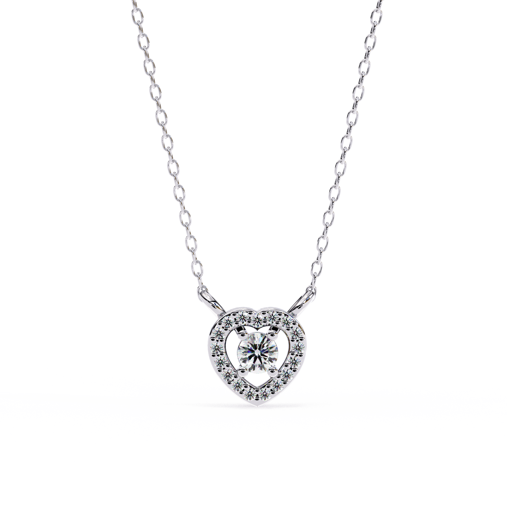 Charlotte Solitaire Pendant