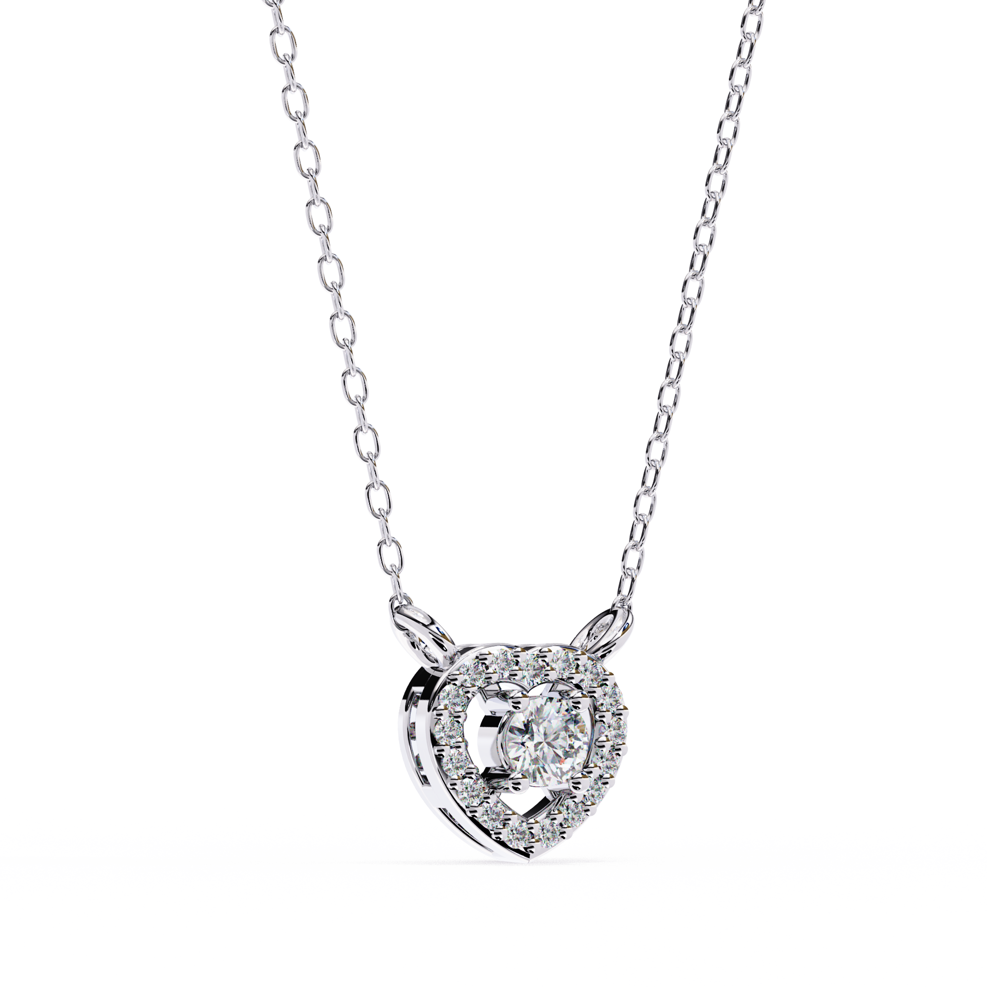 Charlotte Solitaire Pendant