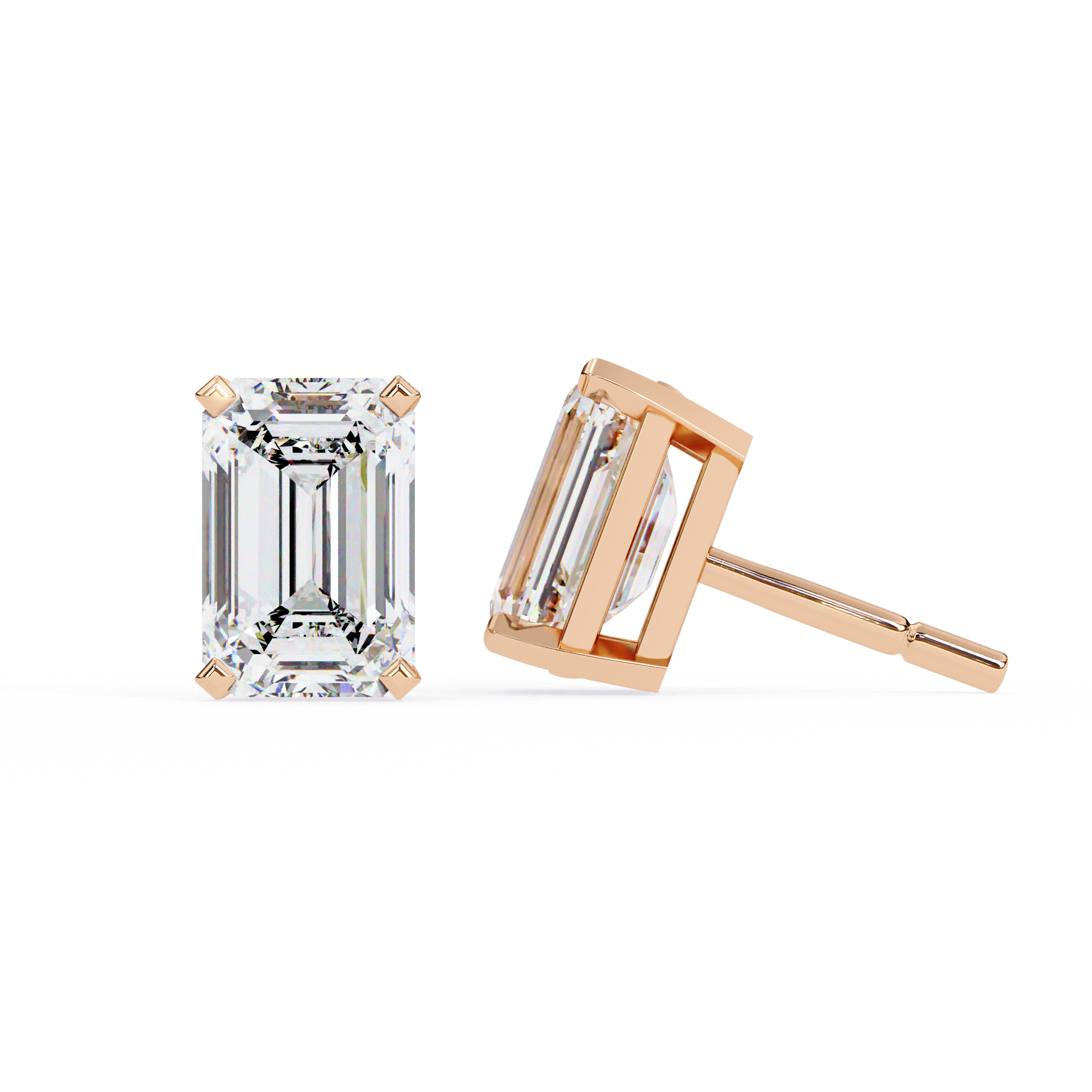 Emerson Solitaire Earring