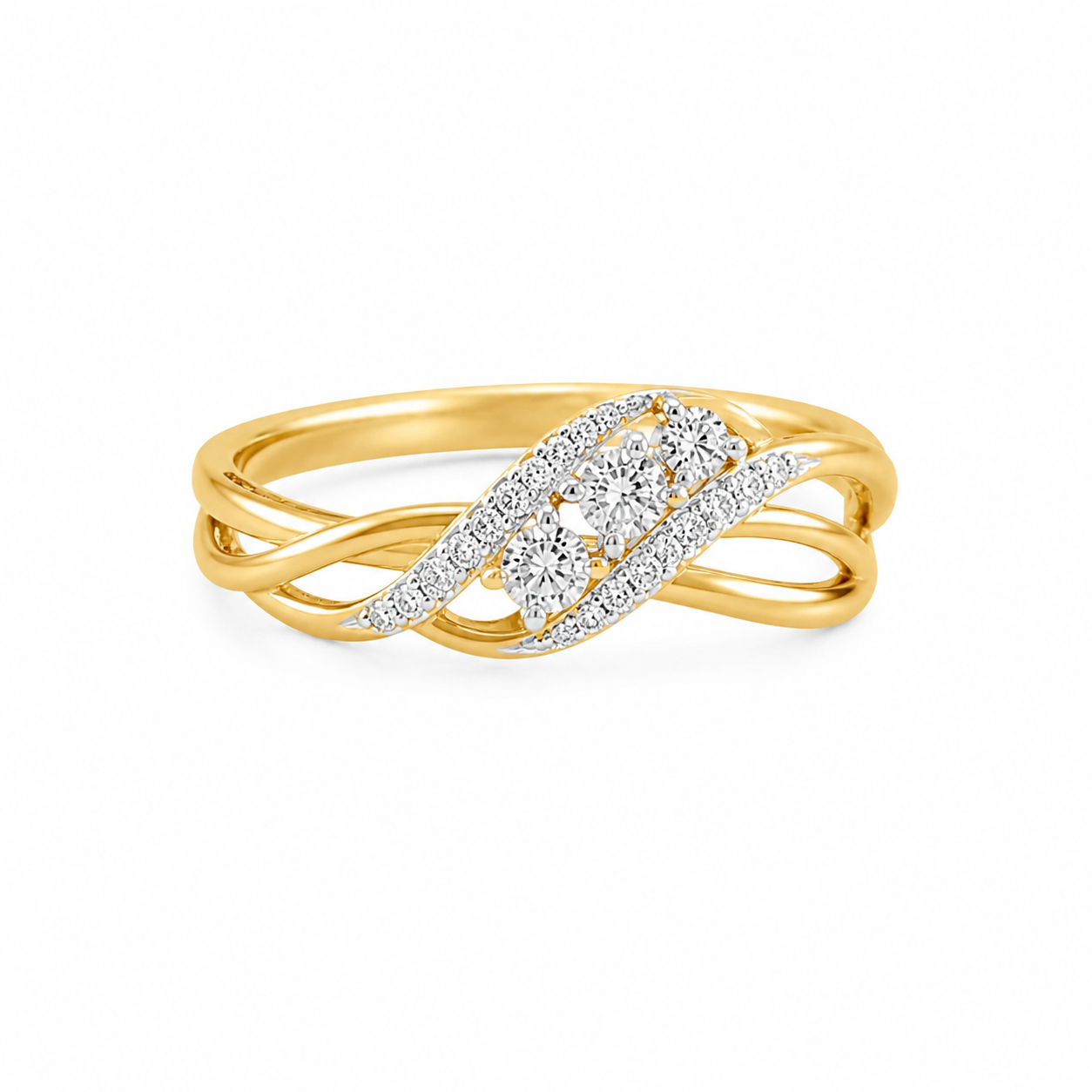 Twinkle Wave Ring