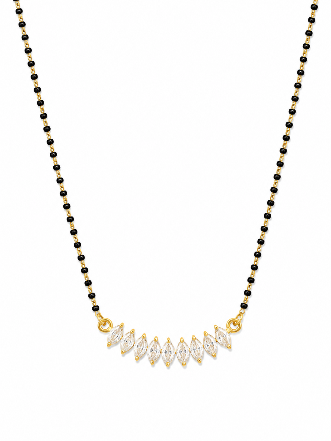 Marquise Diamond Mangalsutra