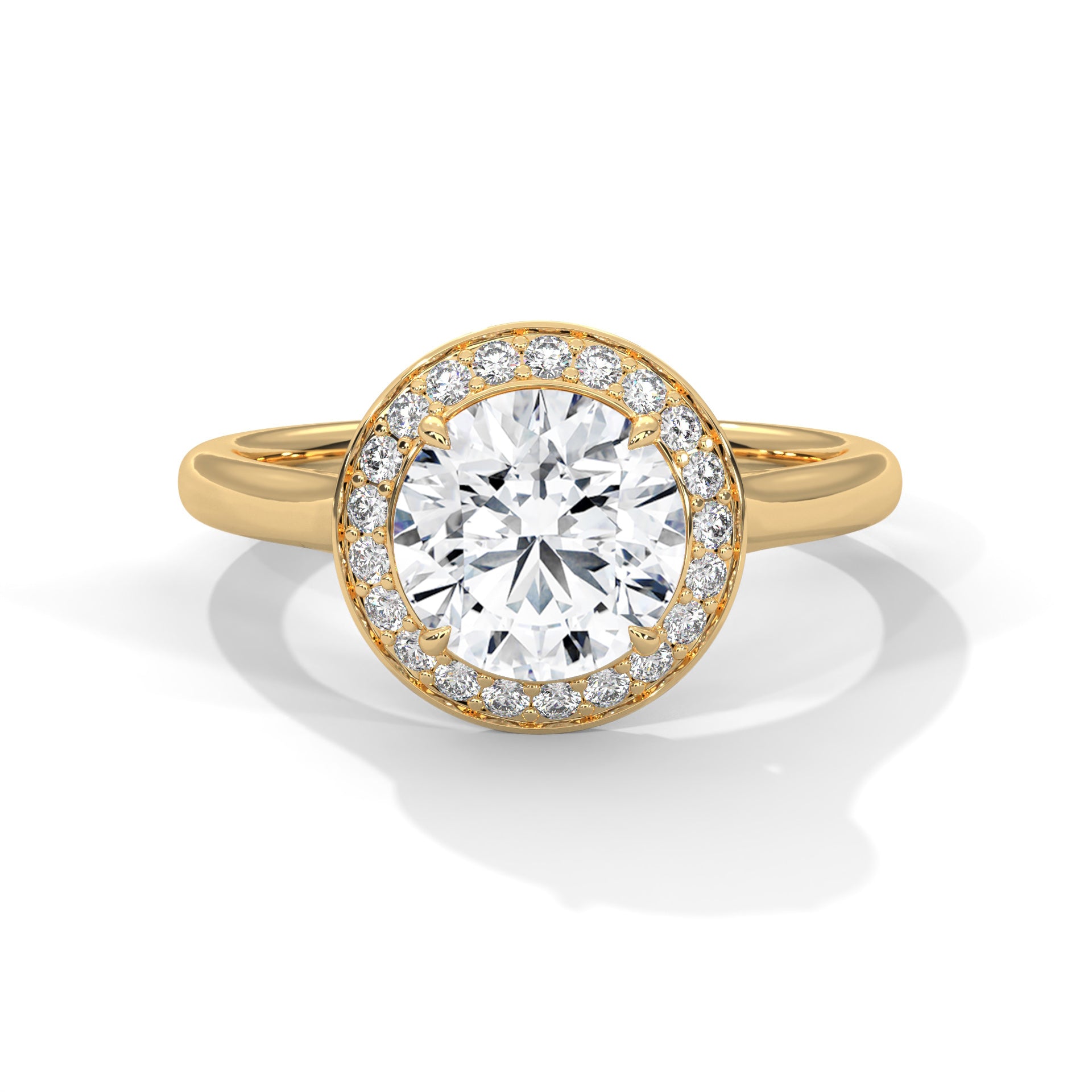 Genevieve Halo Ring