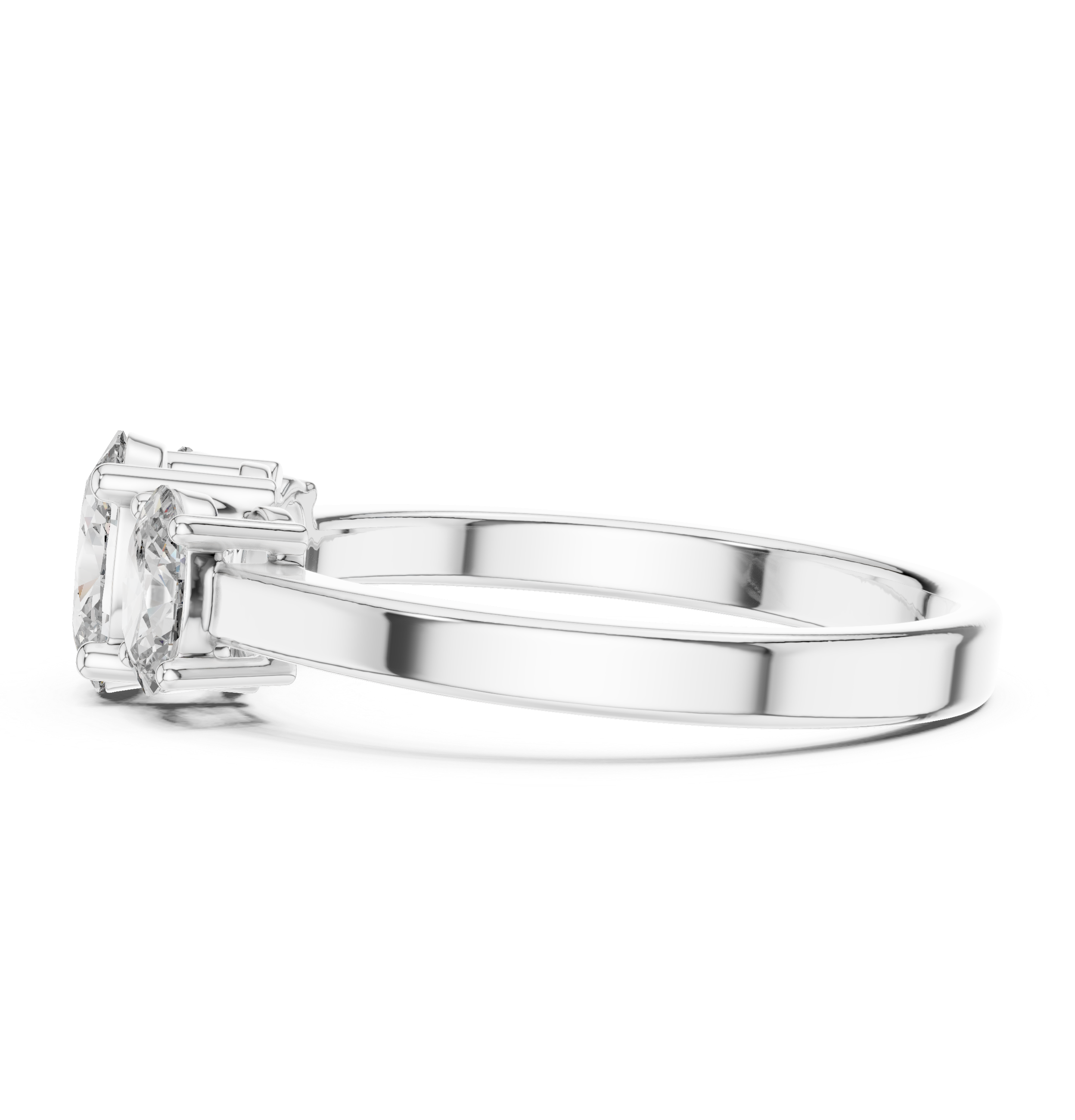 Samantha Three Stone Ring