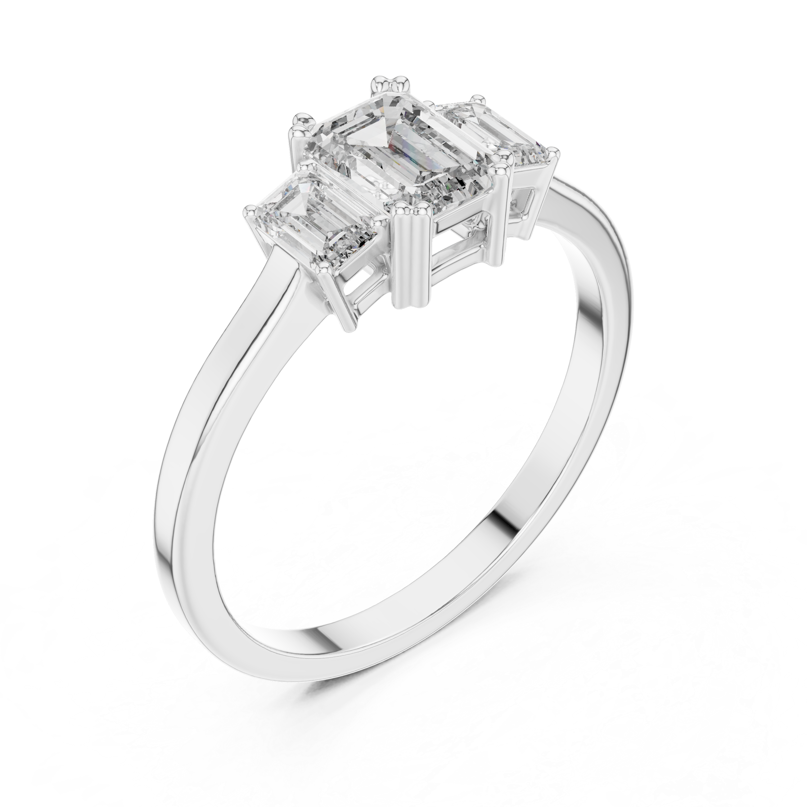 Morganna Three Stone Ring