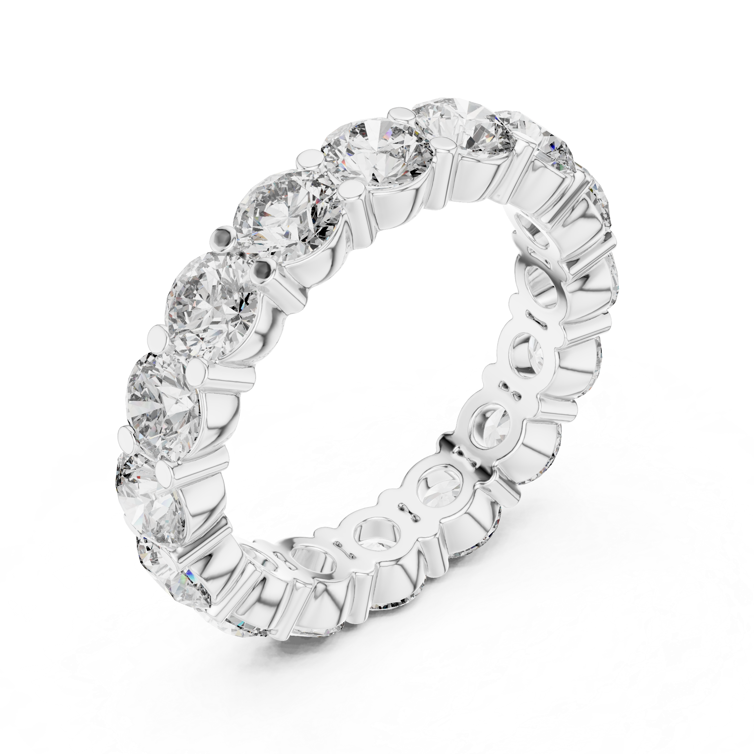 Omega Diamond Ring