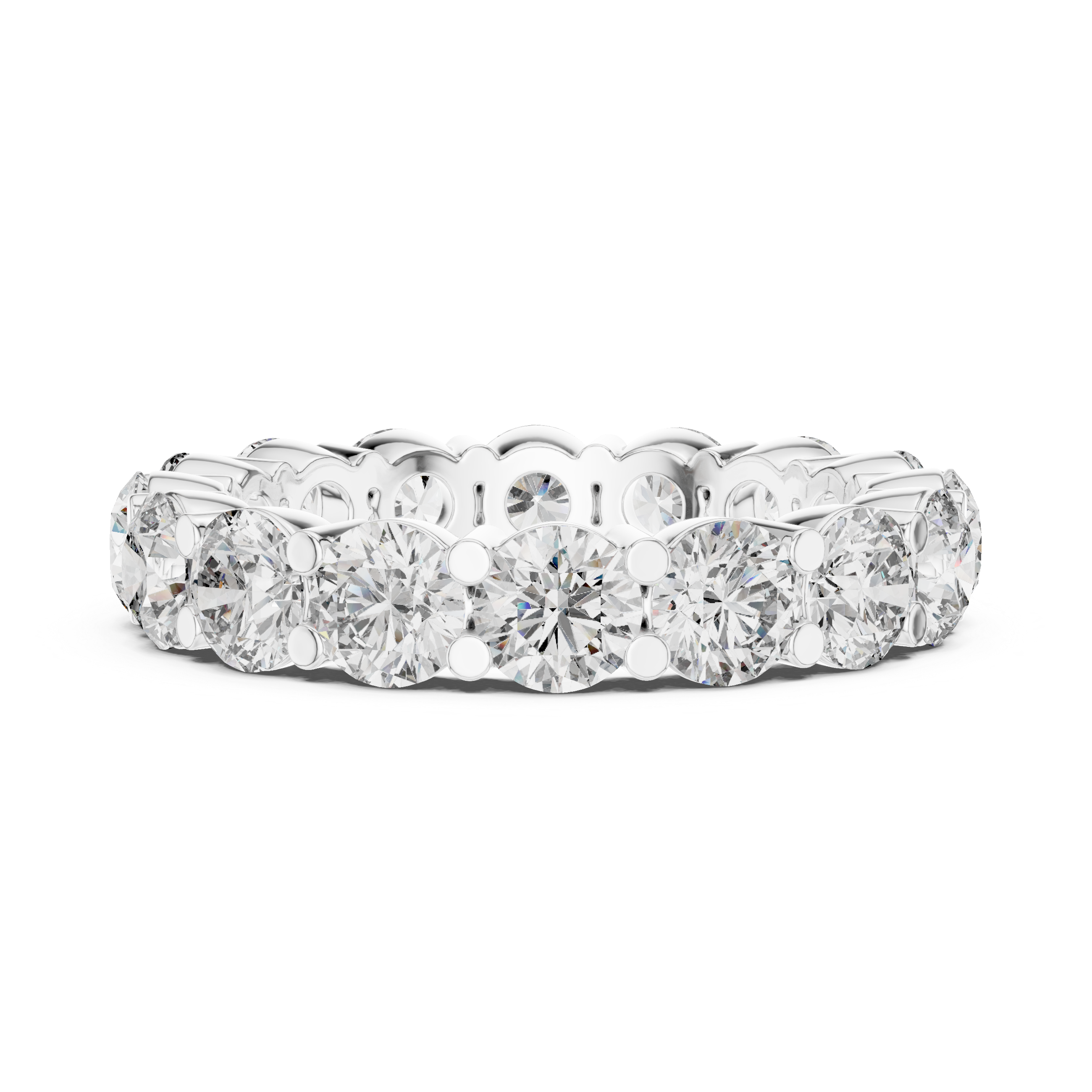 Omega Diamond Ring
