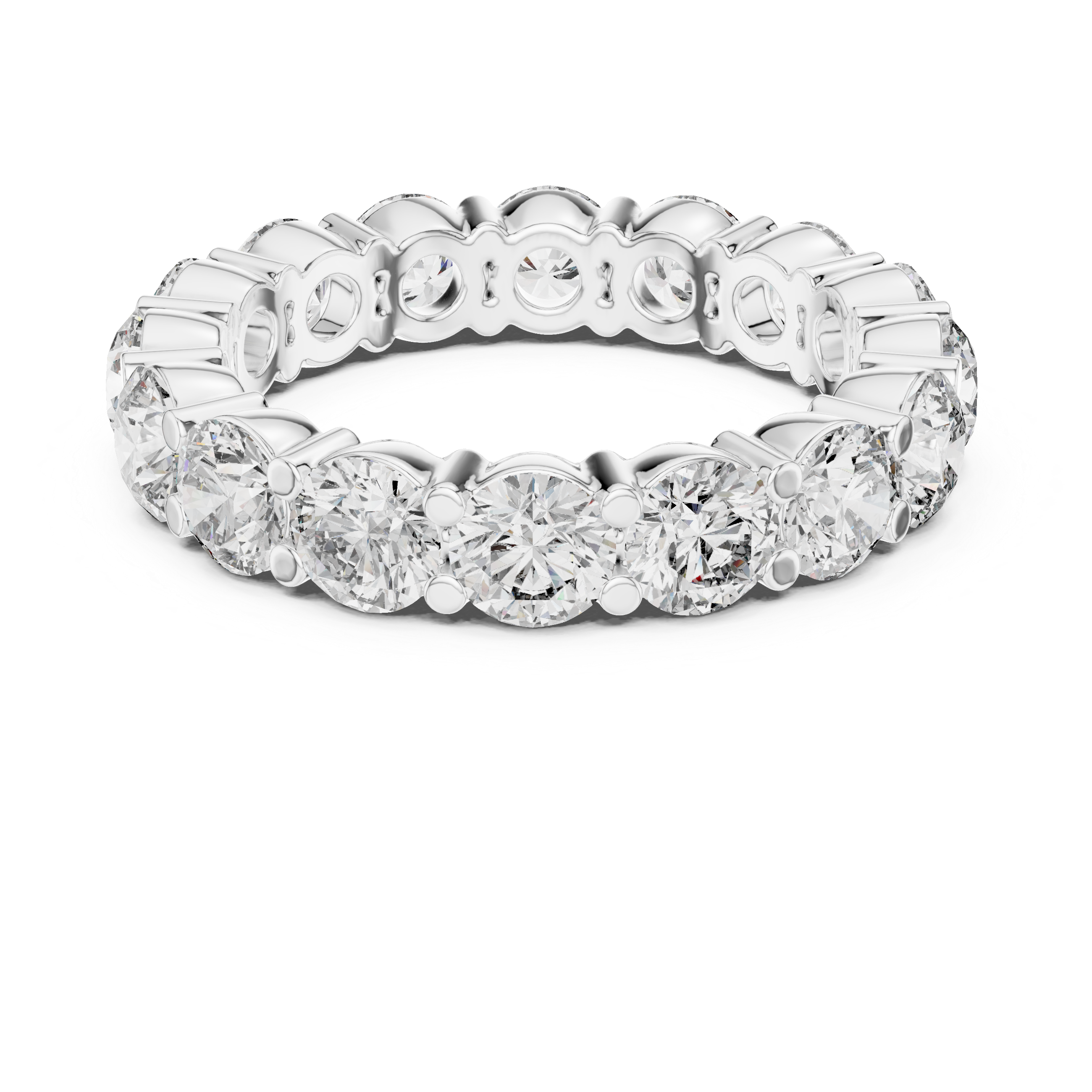 Omega Diamond Ring