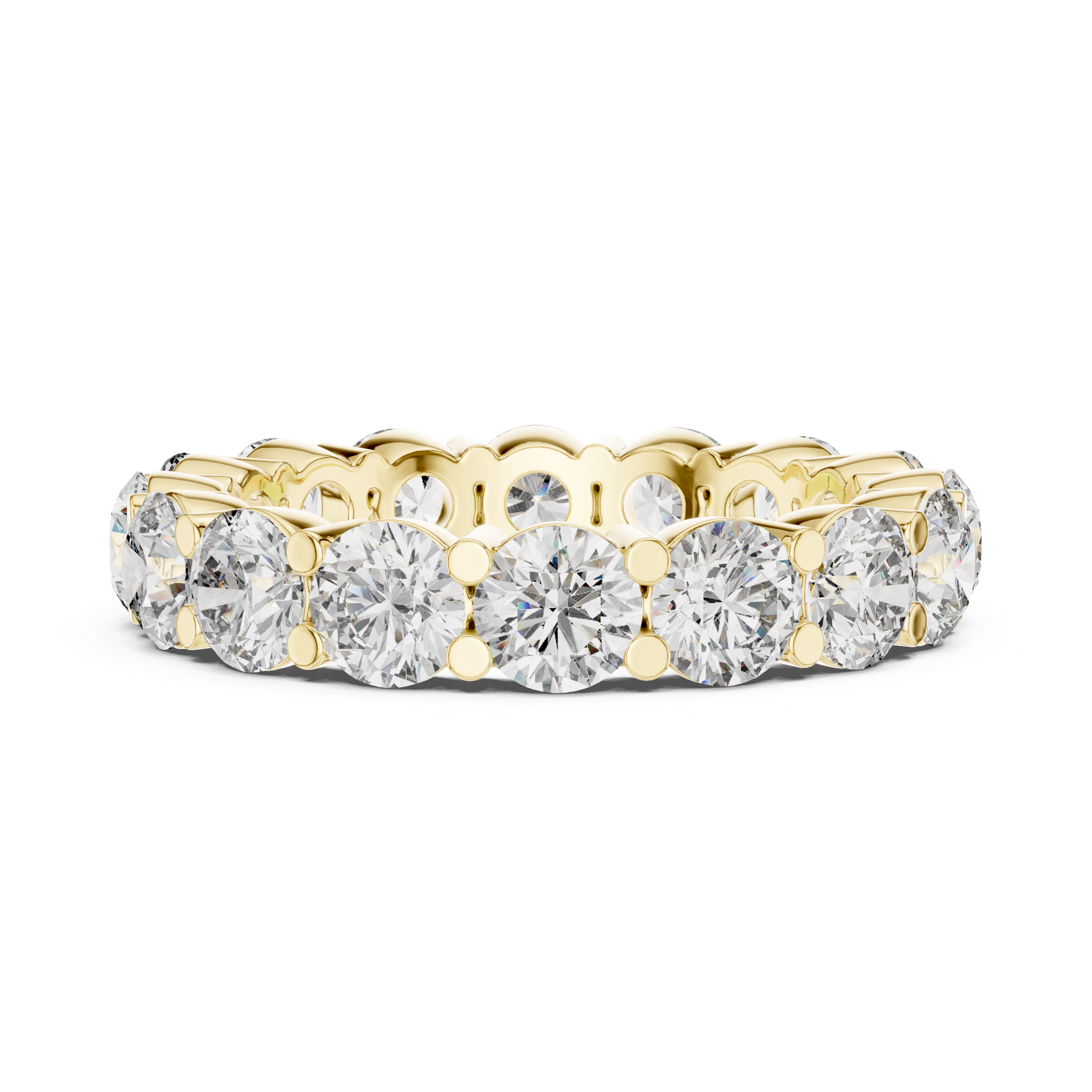 Omega Diamond Ring