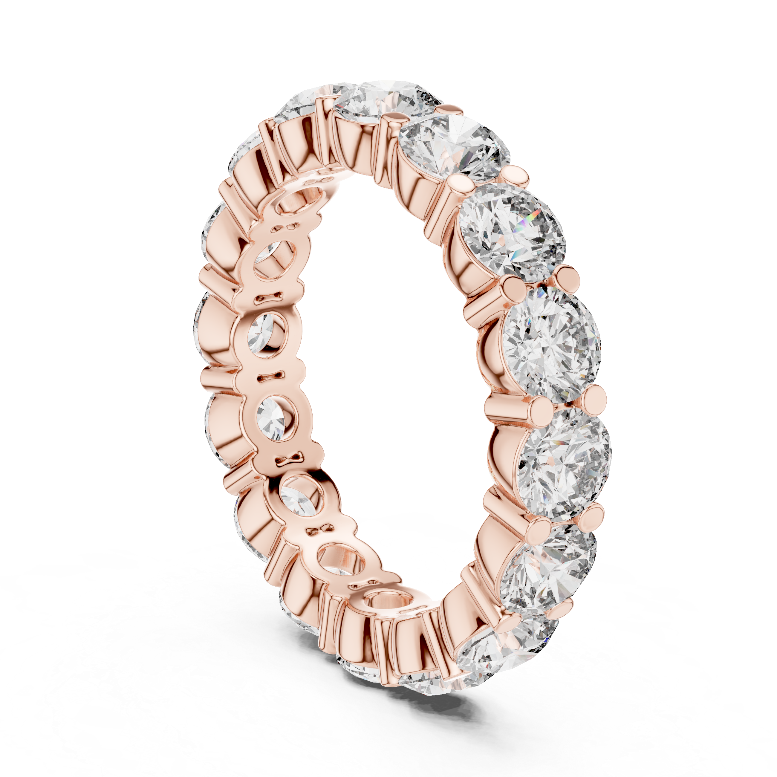 Omega Diamond Ring