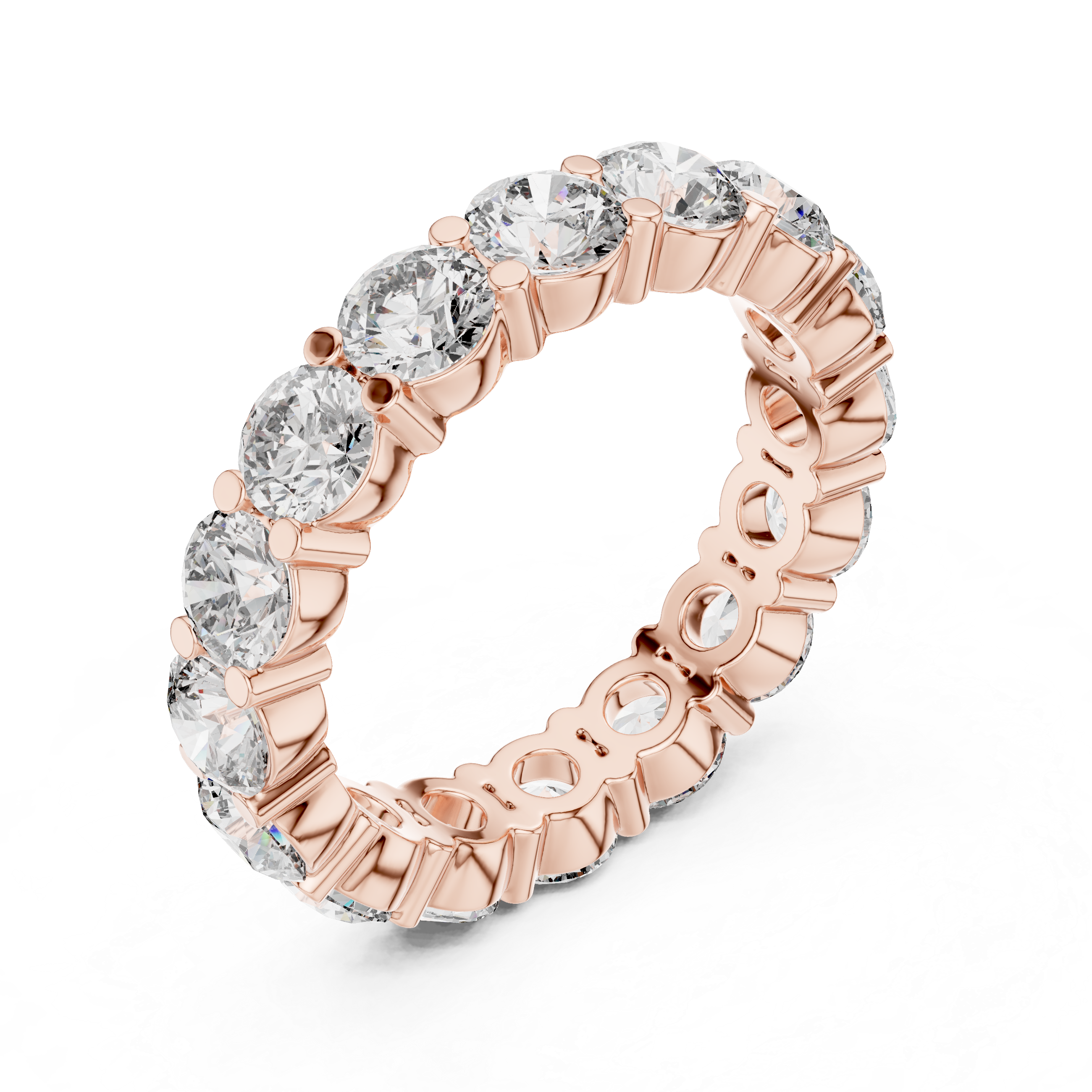 Omega Diamond Ring