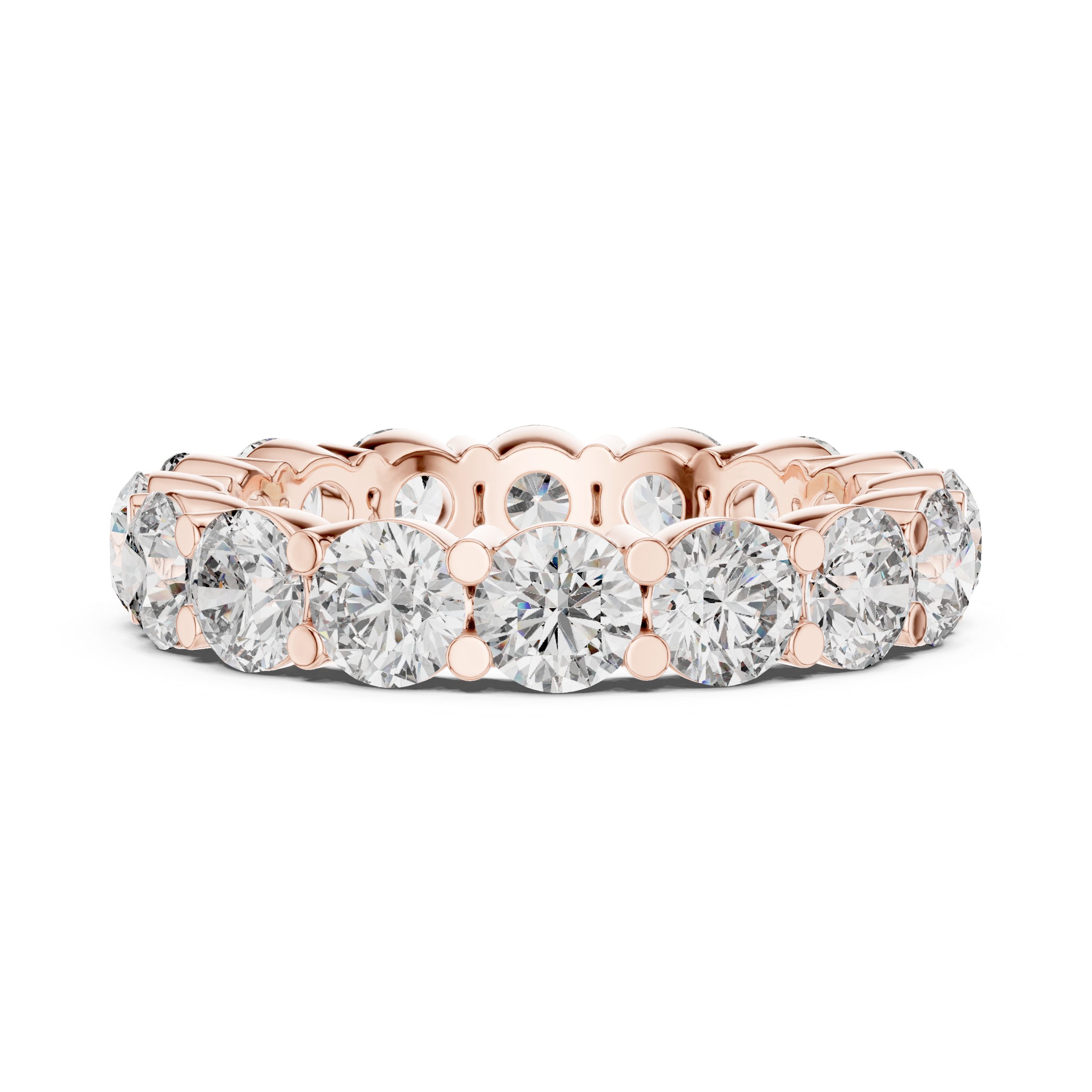 Omega Diamond Ring