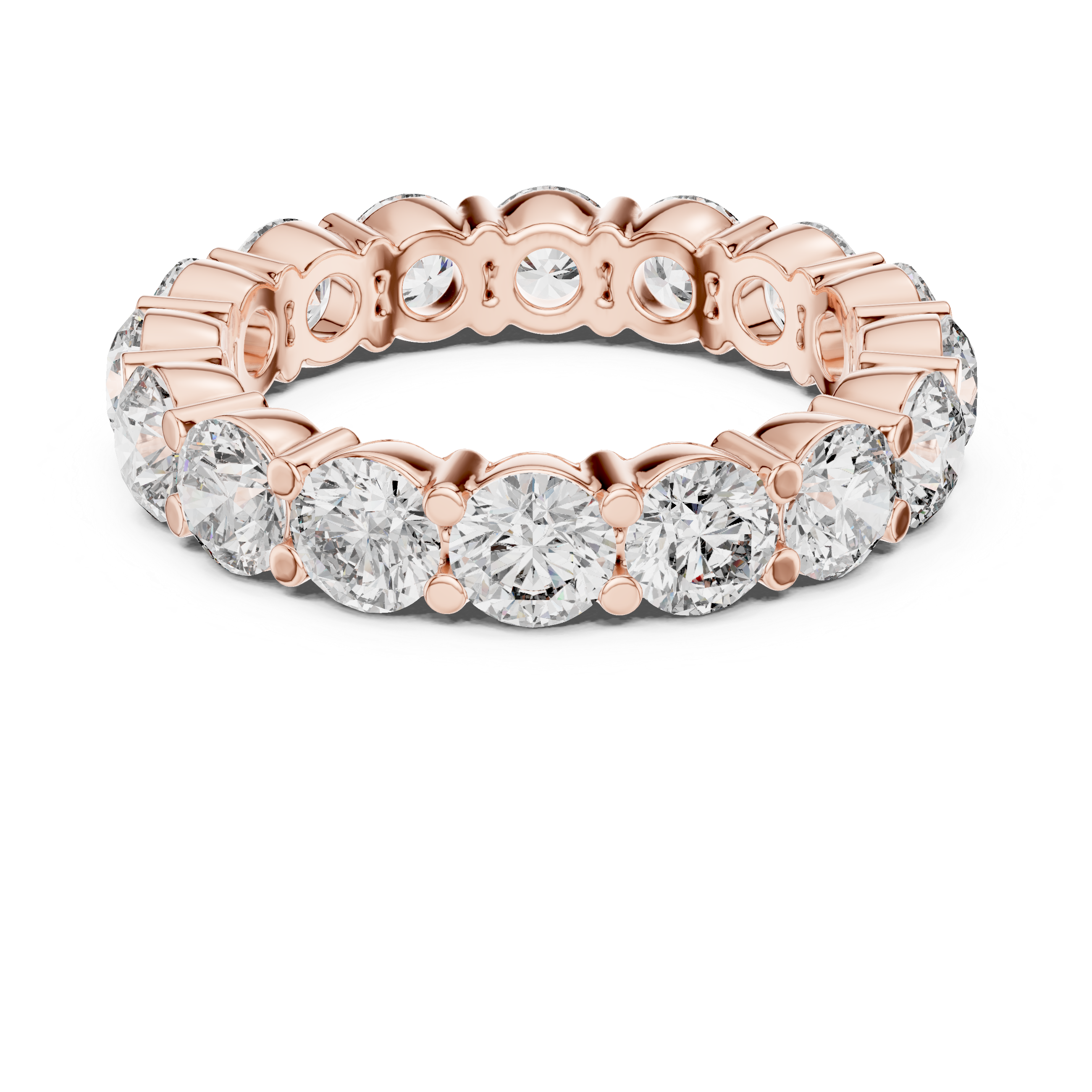 Omega Diamond Ring