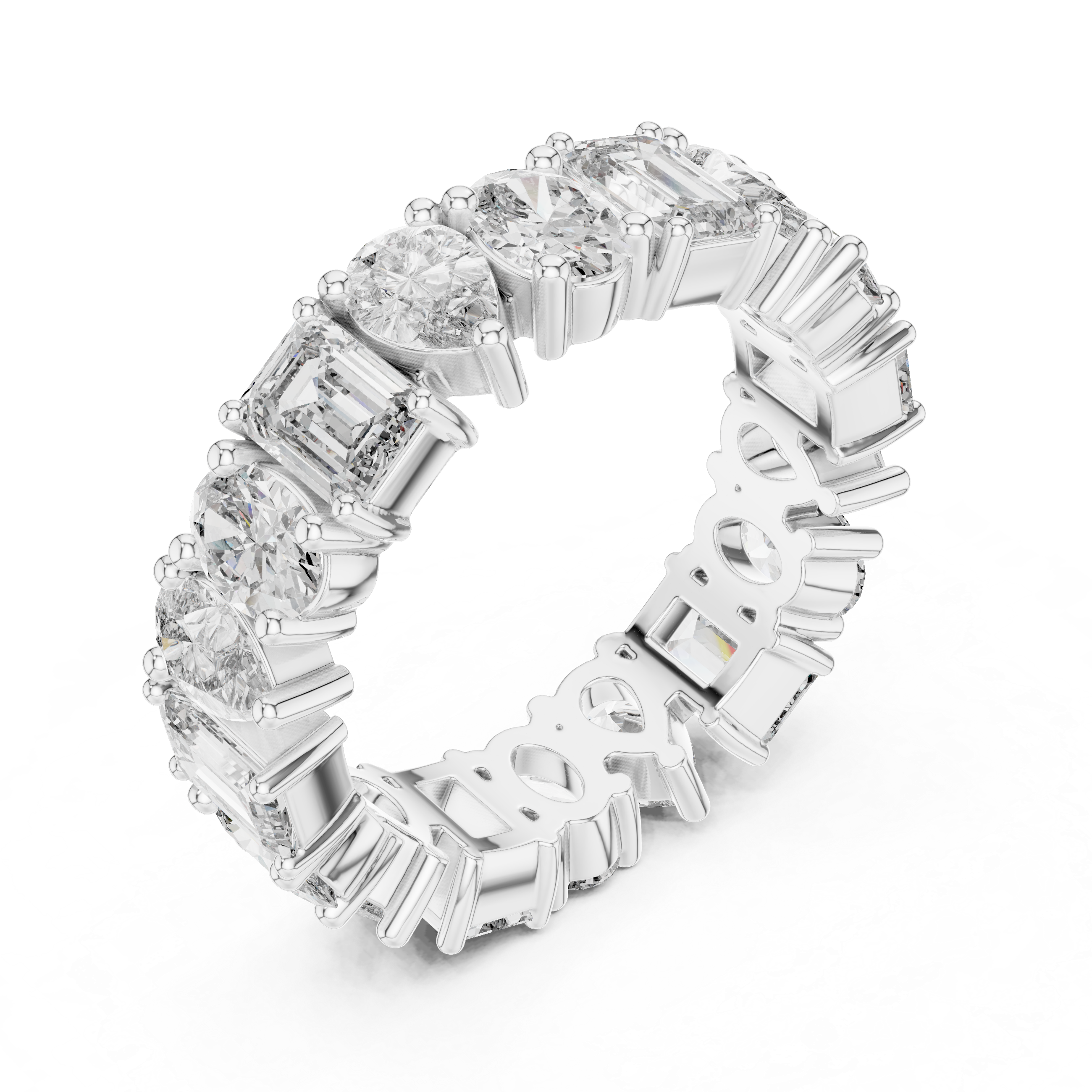 Alpha Diamond Ring
