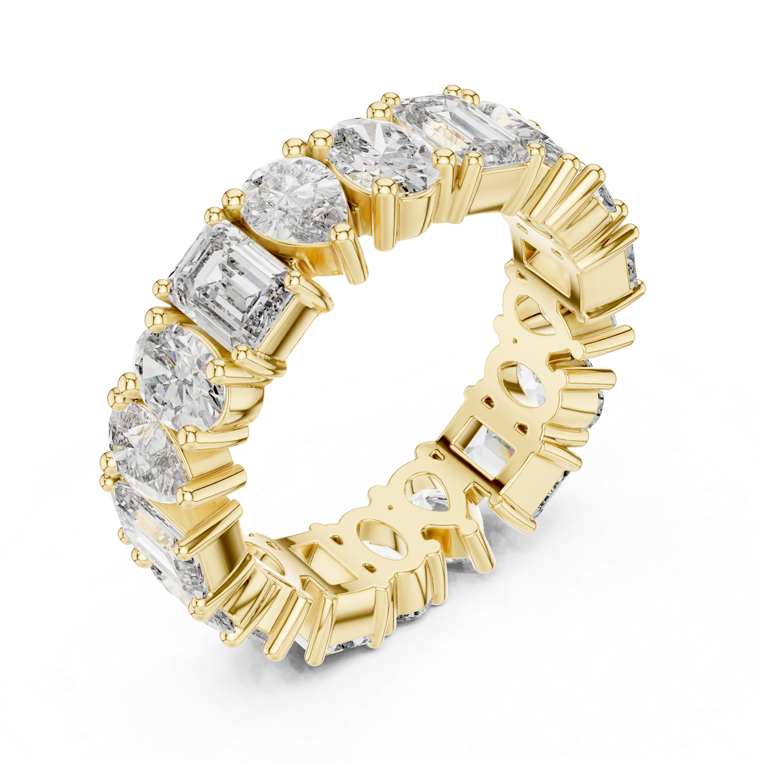 Alpha Diamond Ring
