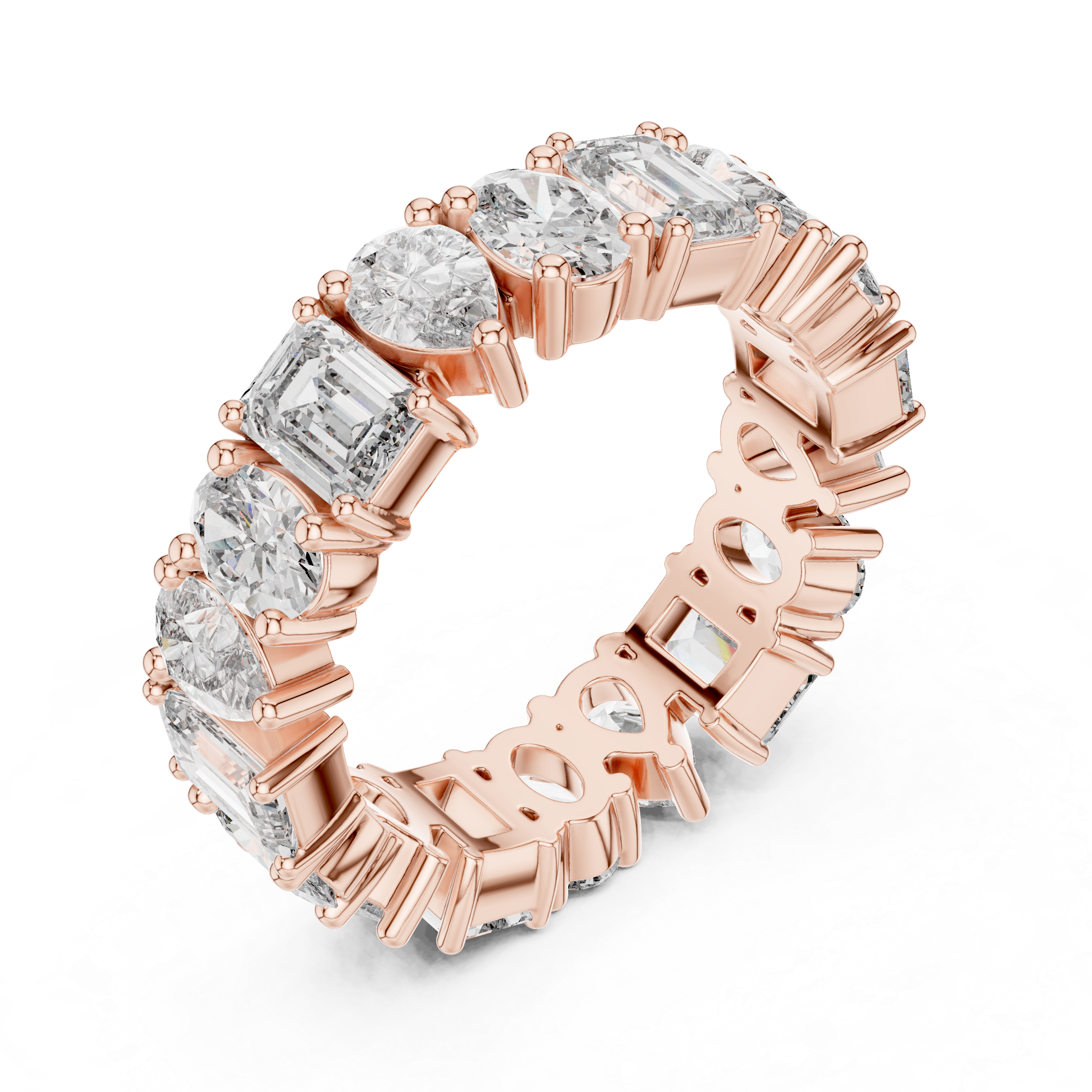 Alpha Diamond Ring