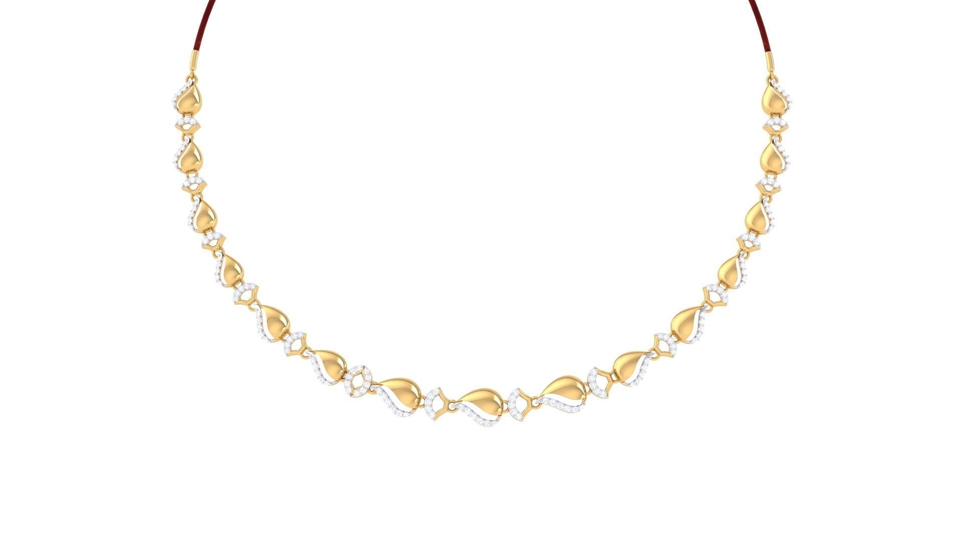 Elizabeth Diamond Necklace