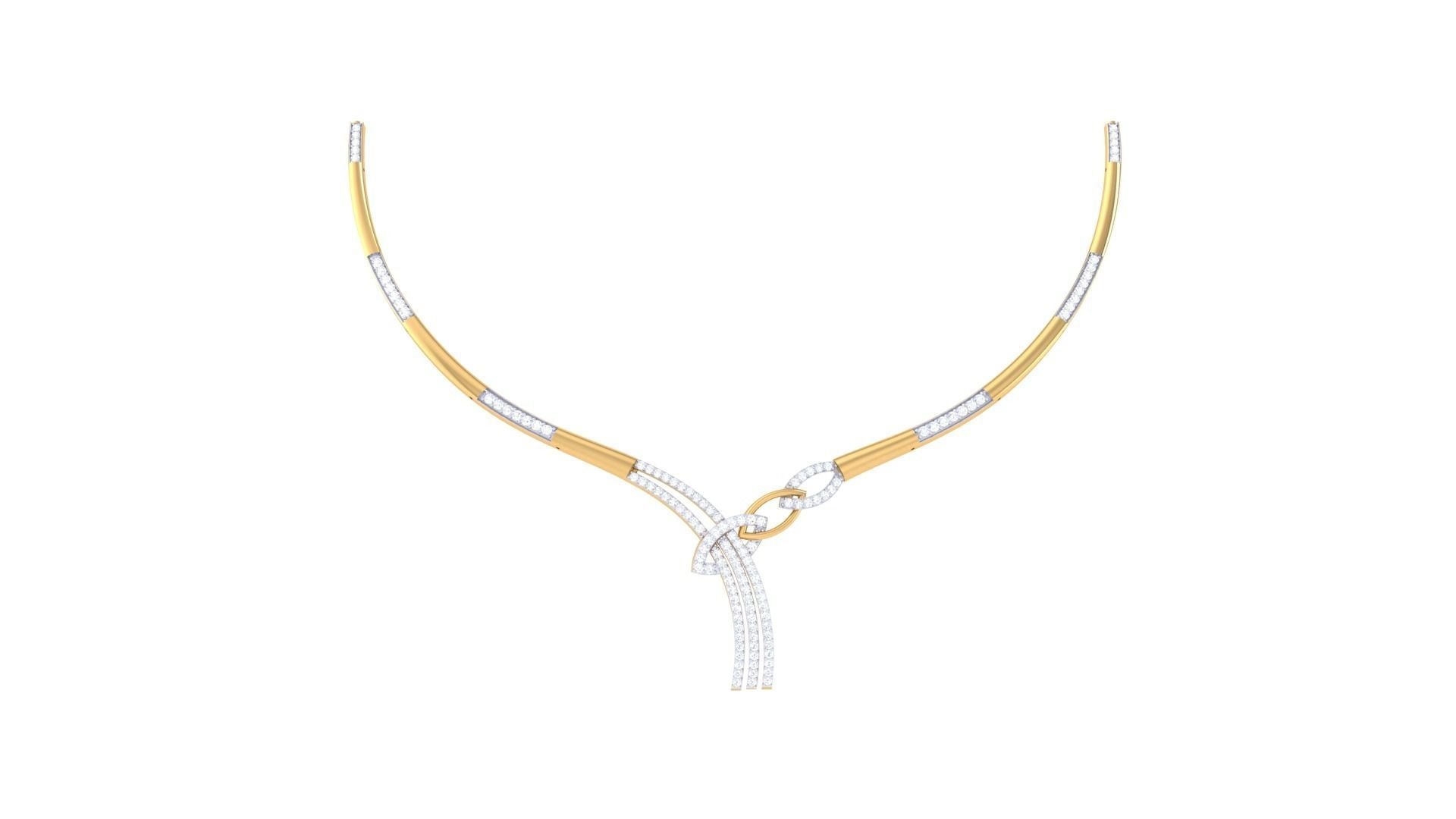Rumi Diamond Necklace