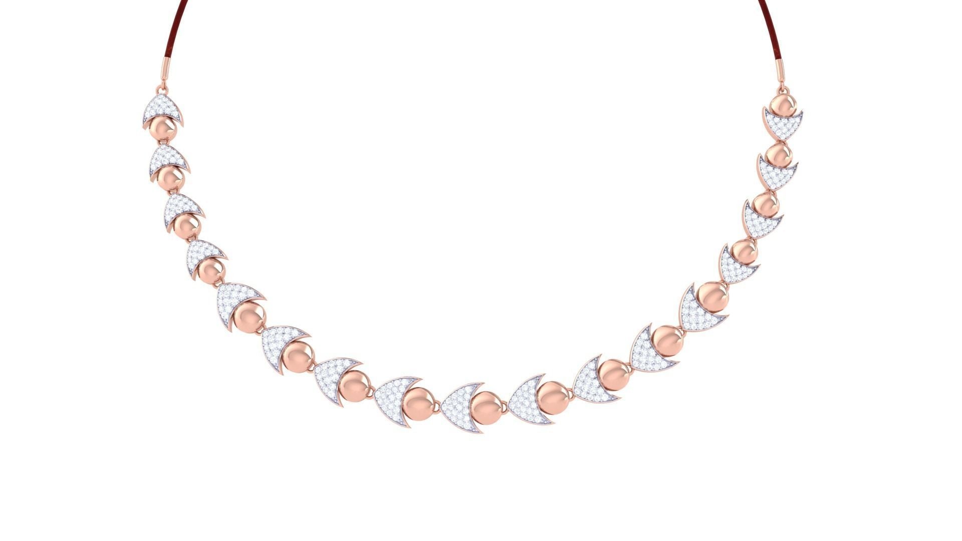 Daisy Diamond Necklace