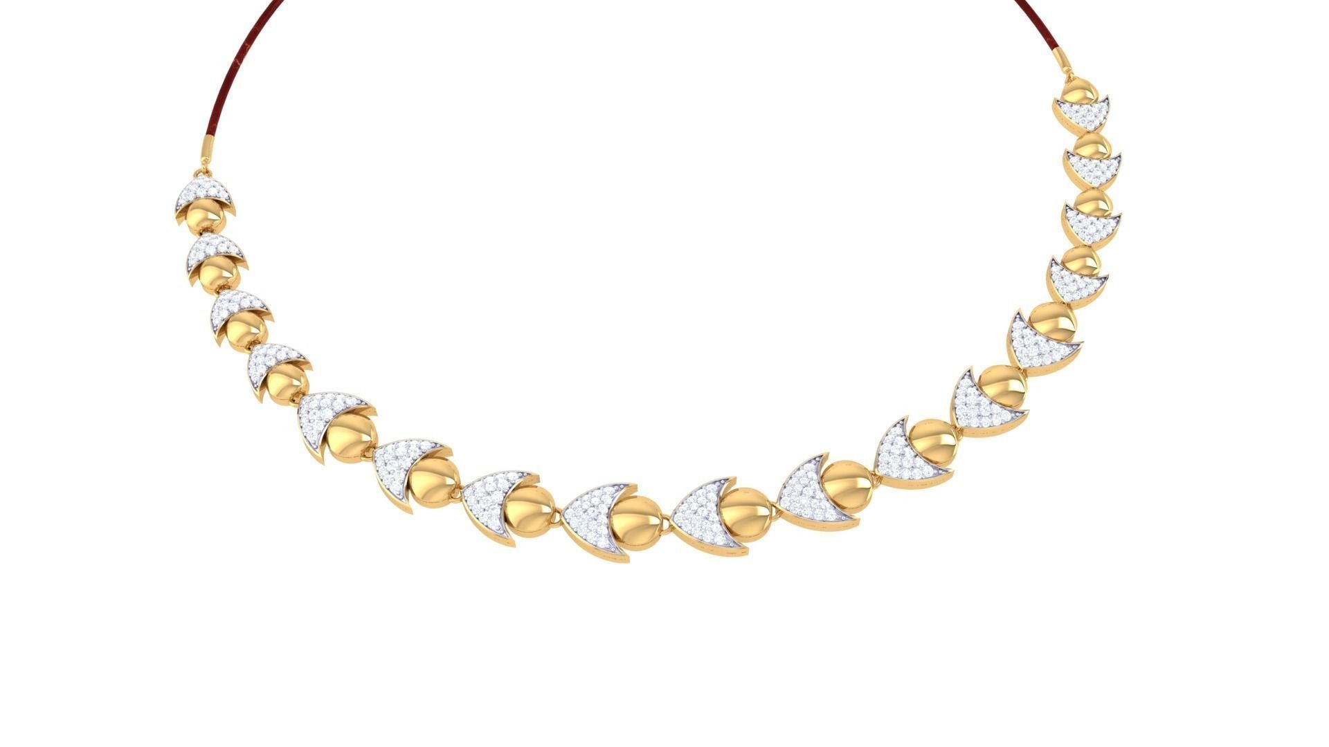 Daisy Diamond Necklace