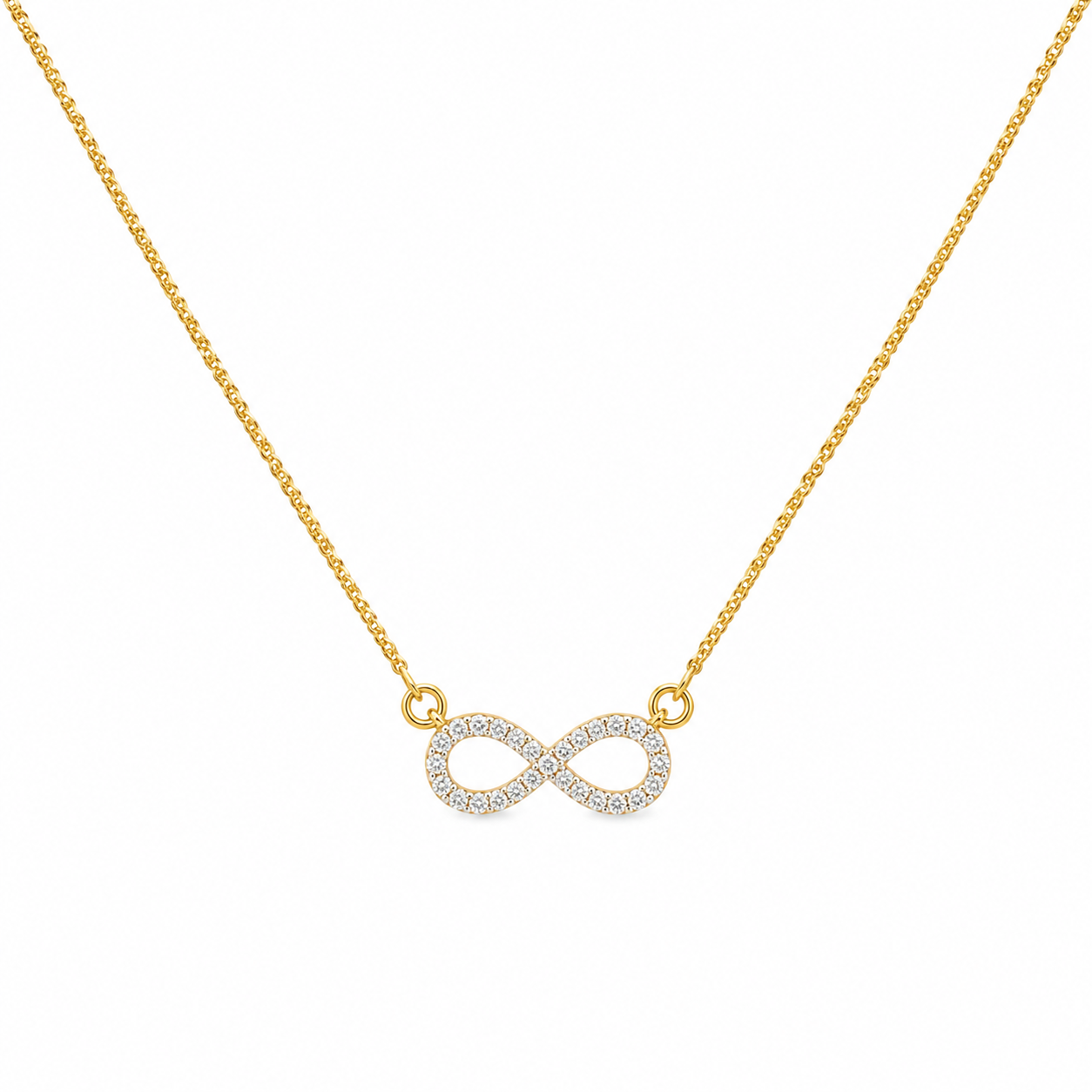 Infinity chain pendant