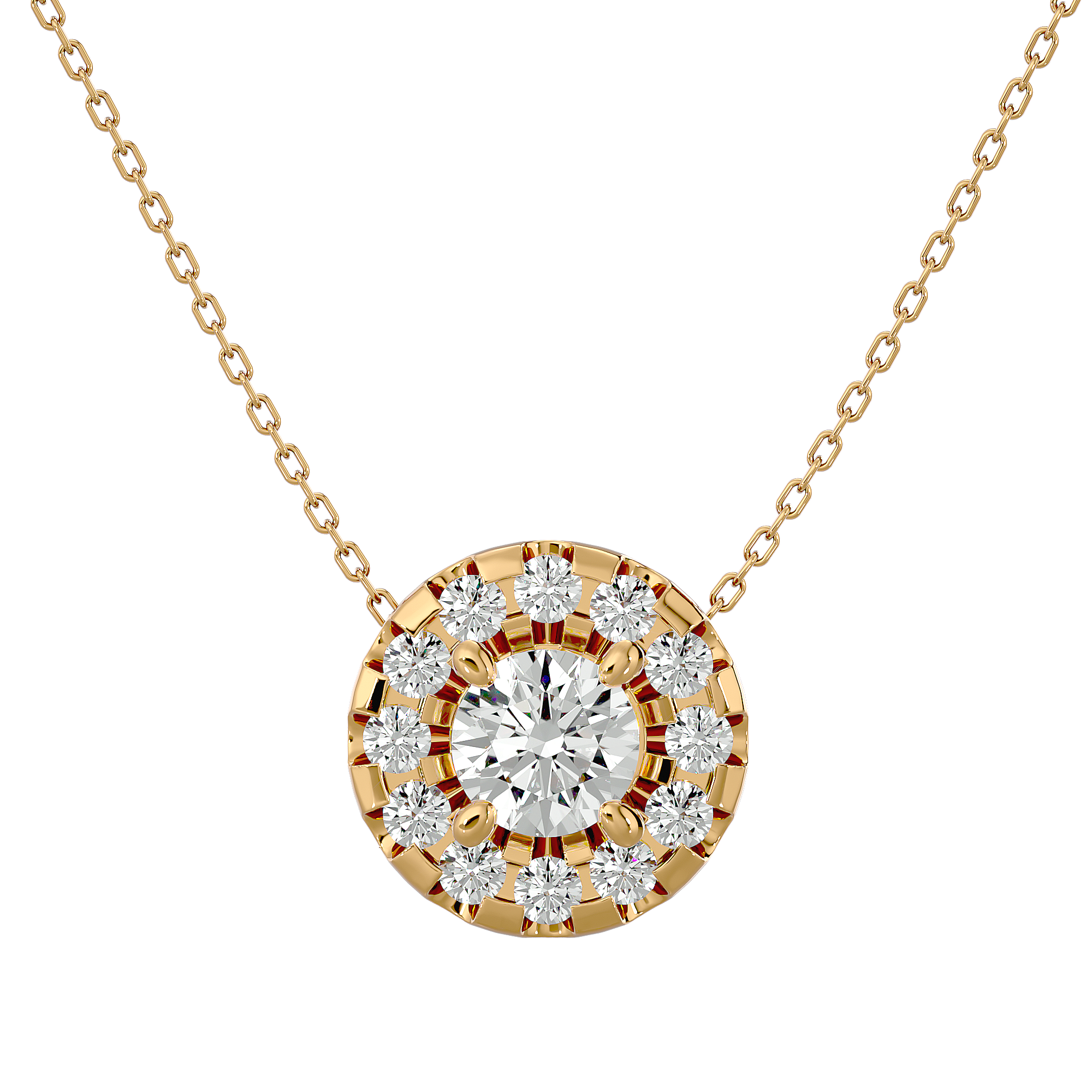 Jacqueline Solitaire Pendant