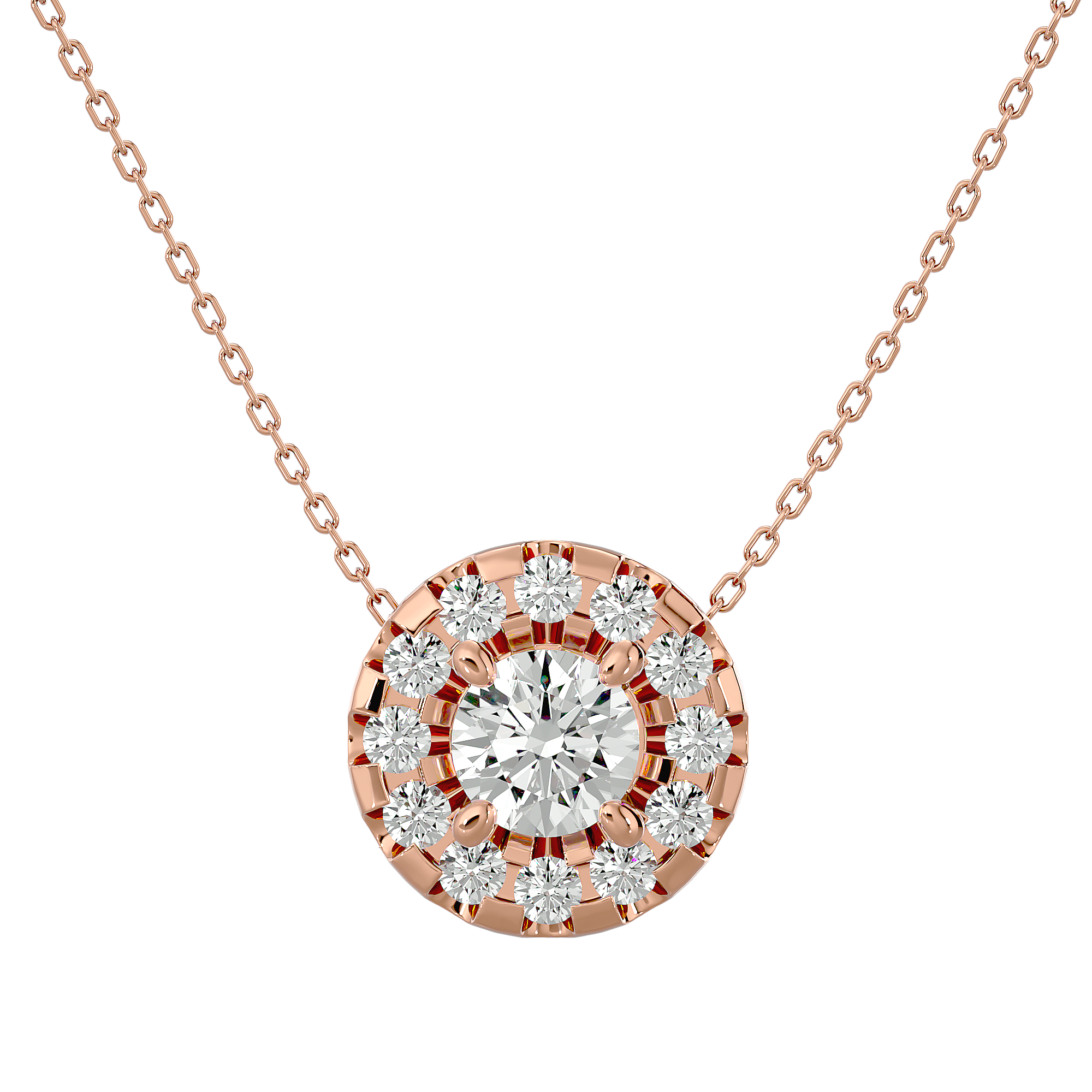 Jacqueline Solitaire Pendant