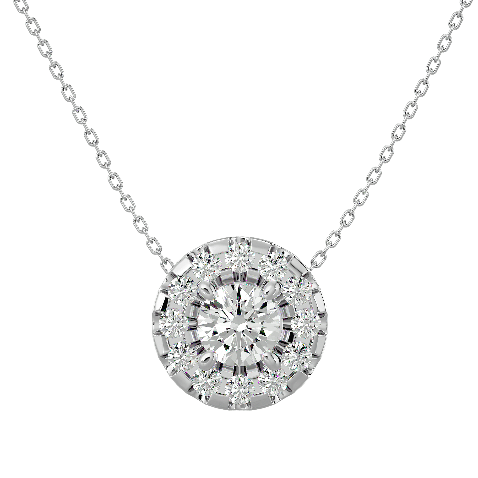 Jacqueline Solitaire Pendant