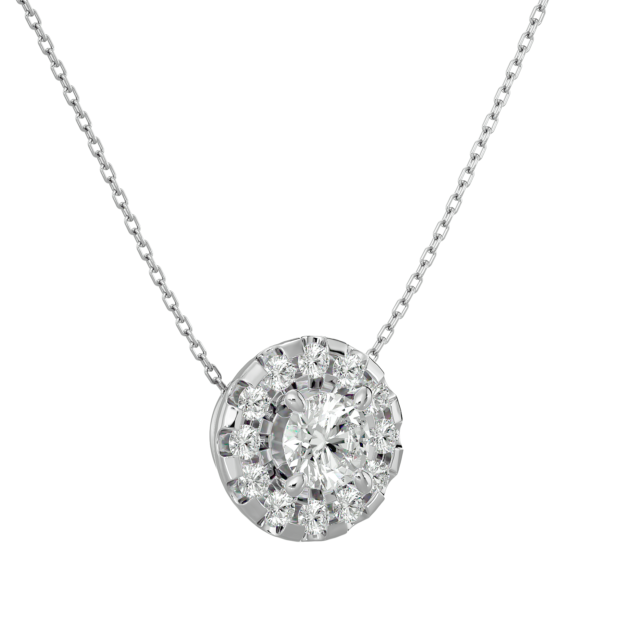 Jacqueline Solitaire Pendant