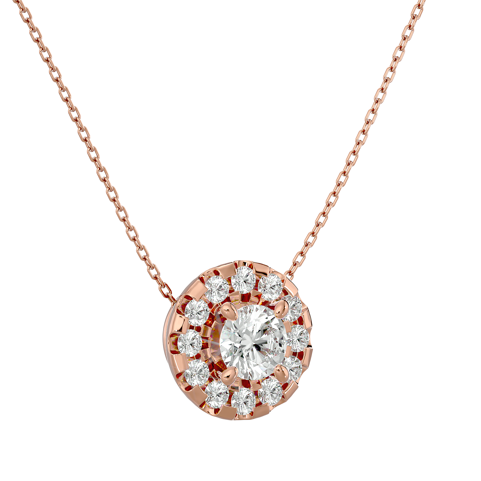 Jacqueline Solitaire Pendant