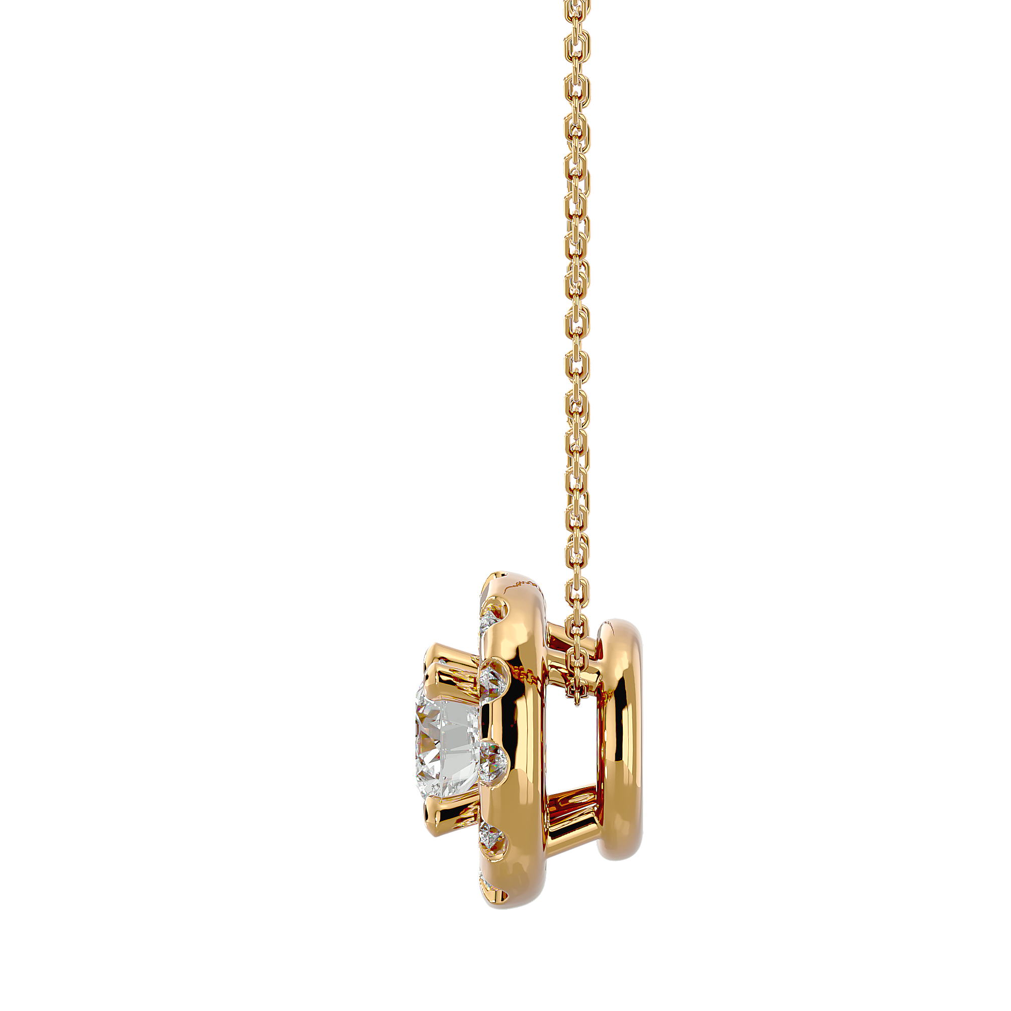 Jacqueline Solitaire Pendant