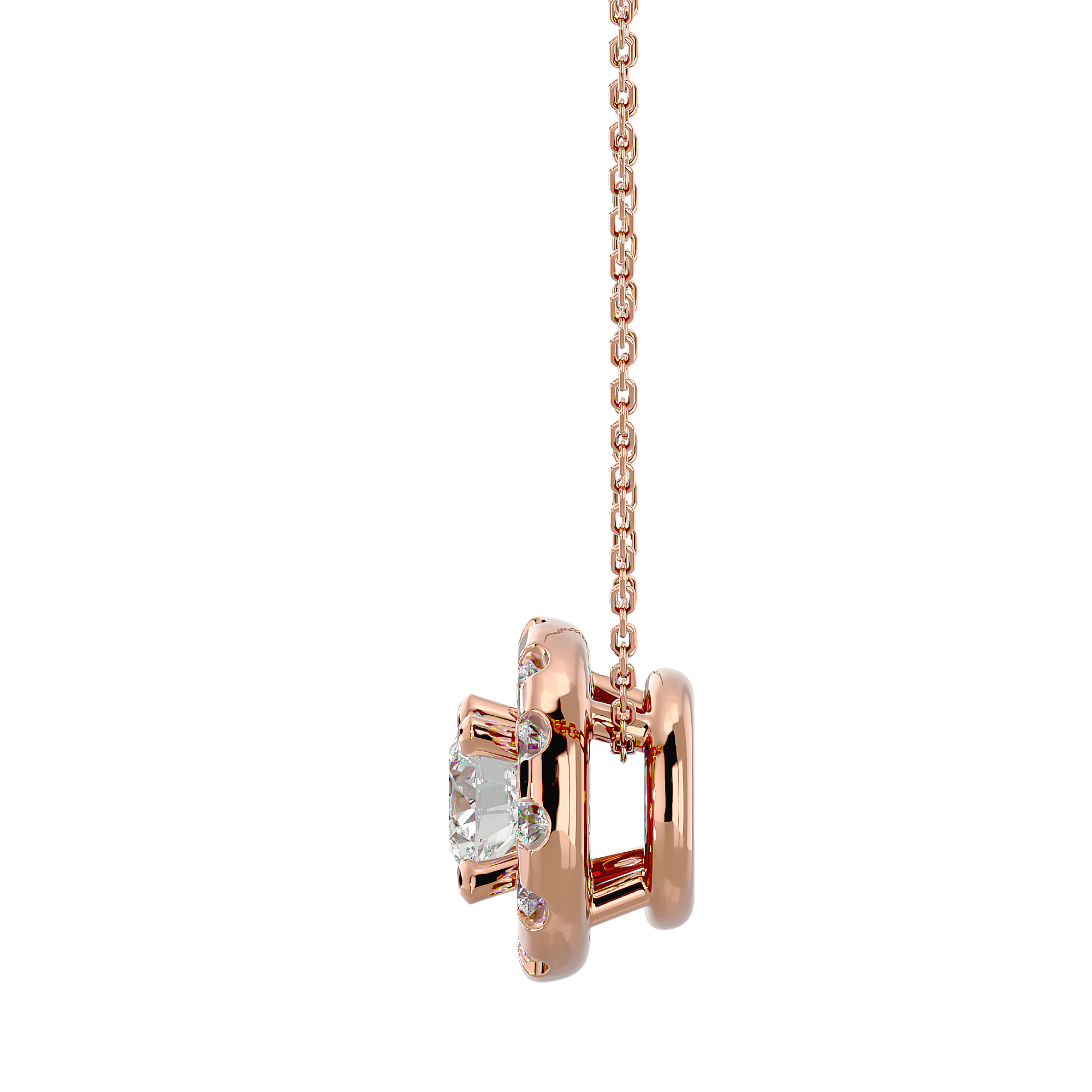 Jacqueline Solitaire Pendant