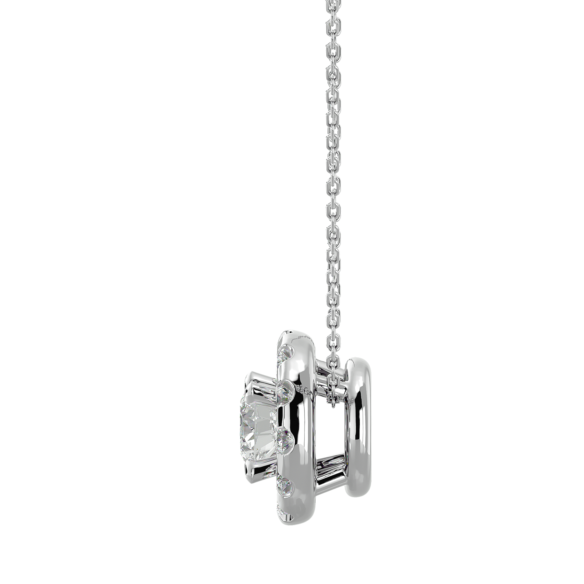 Jacqueline Solitaire Pendant