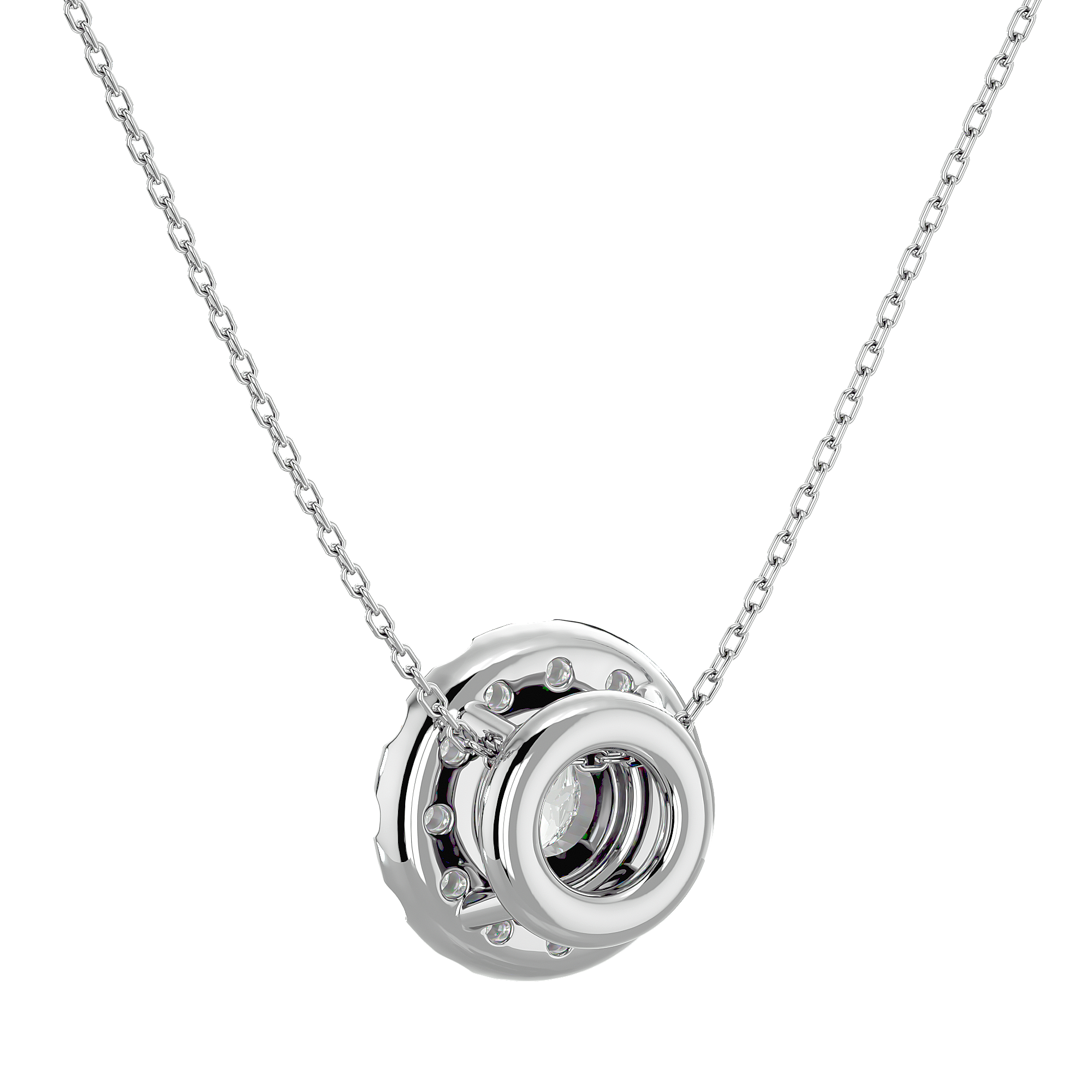 Jacqueline Solitaire Pendant