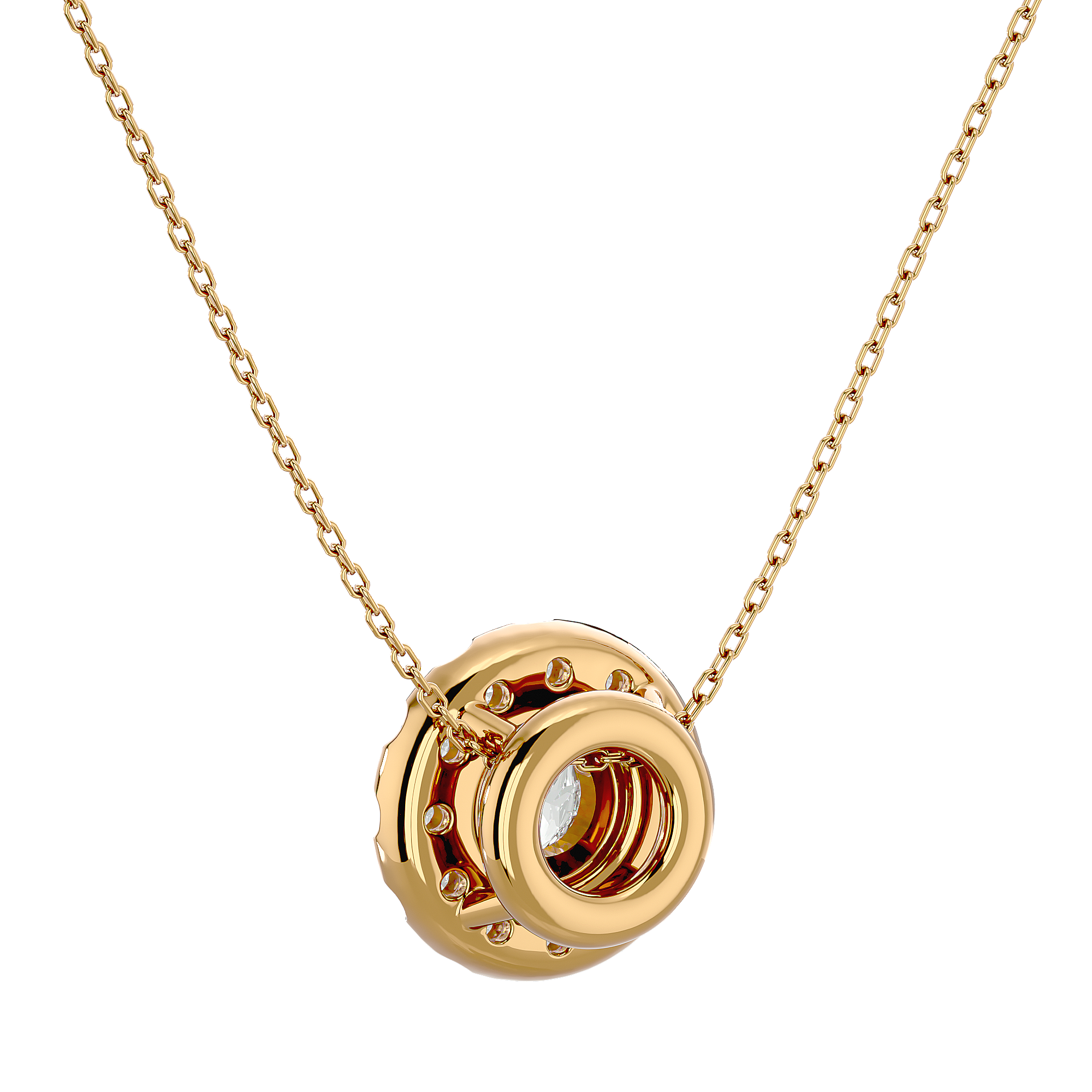 Jacqueline Solitaire Pendant