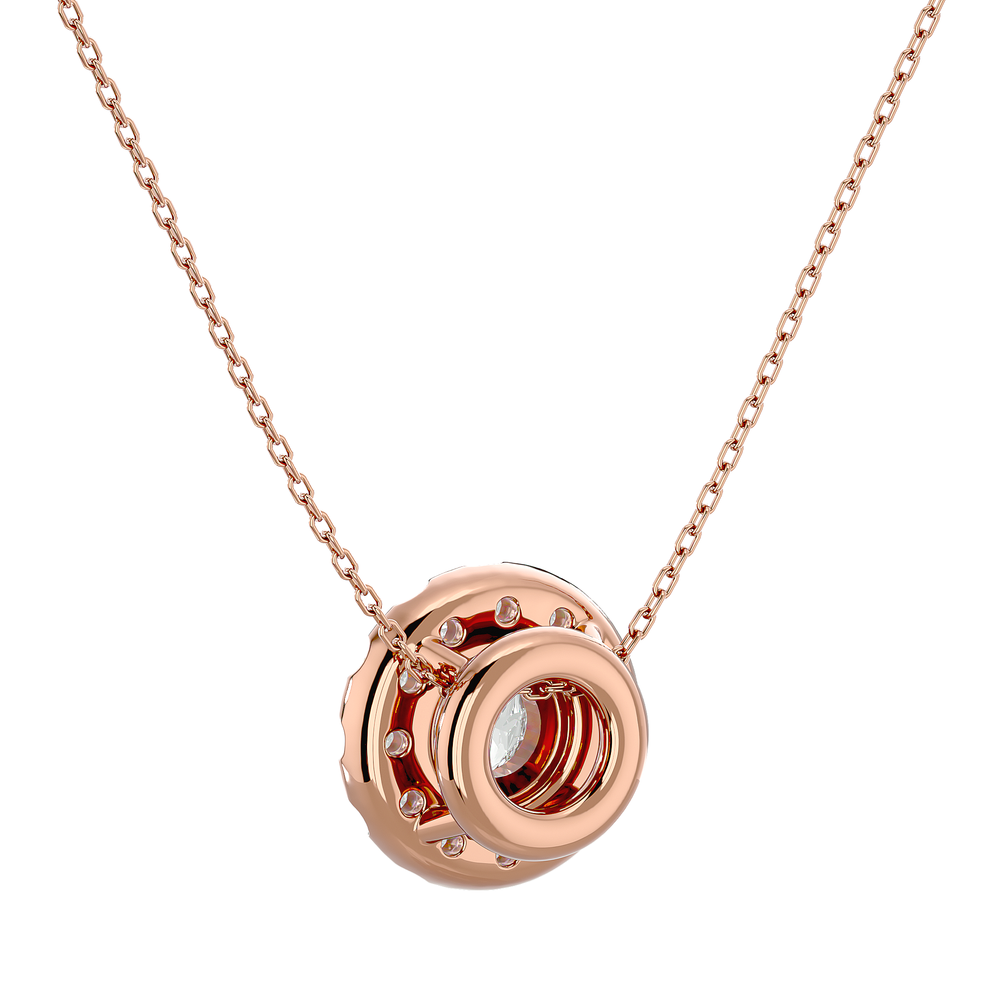 Jacqueline Solitaire Pendant