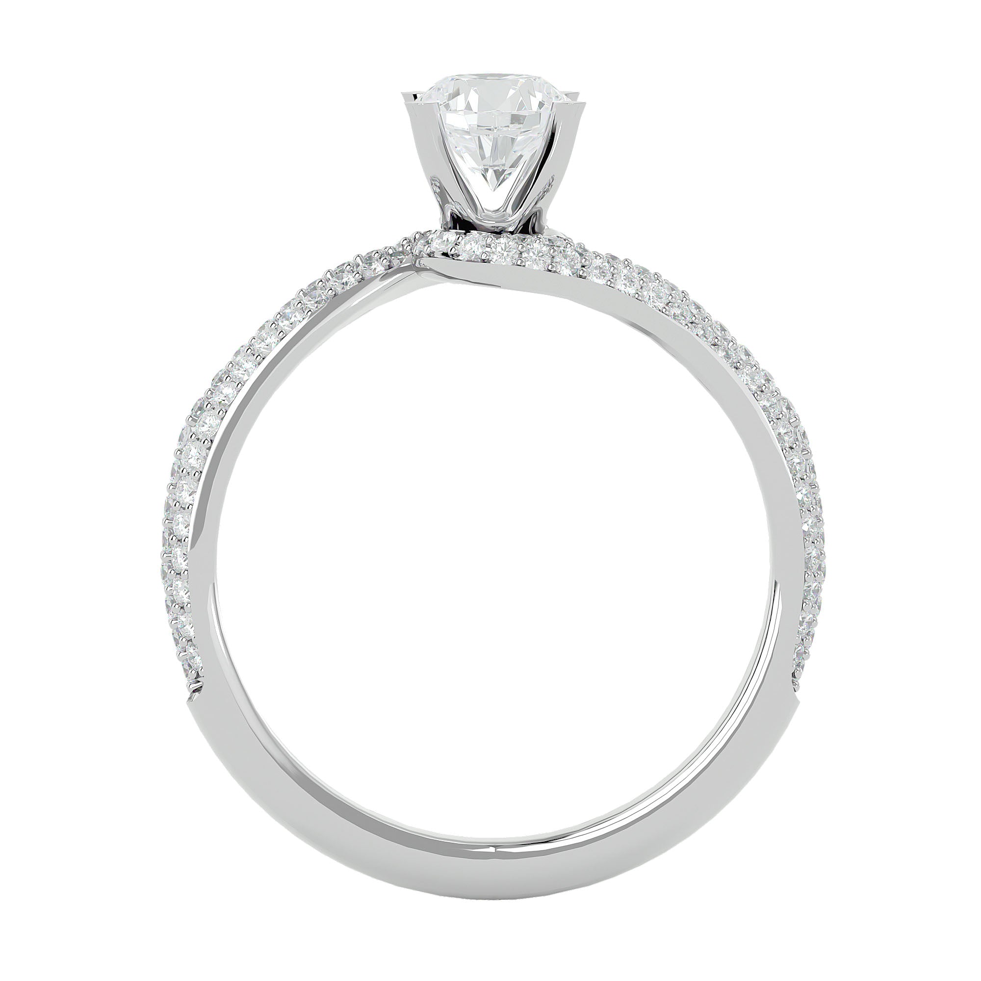 Mallory Solitaire Solitaire Ring